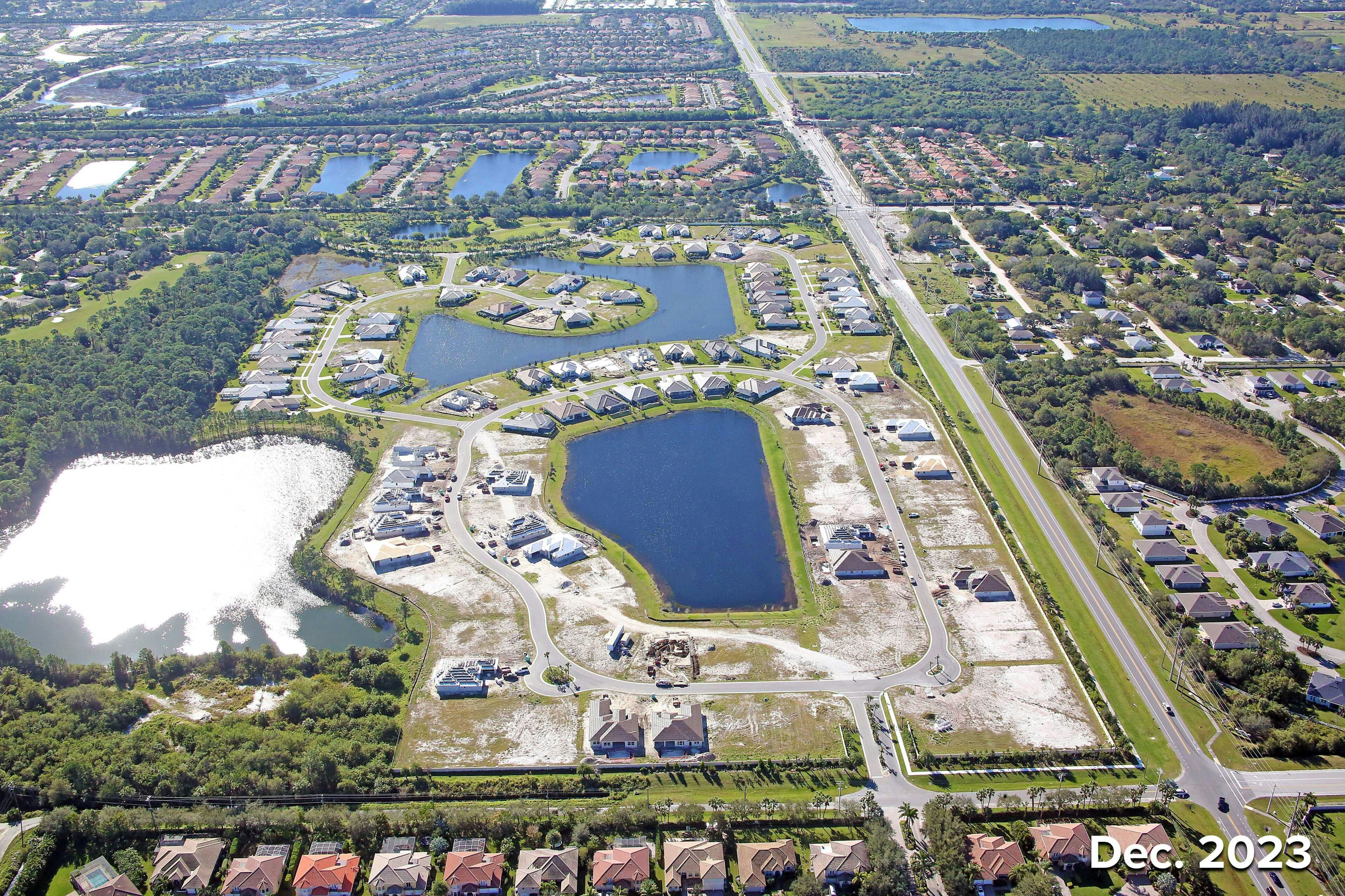 Aerial December 2023 | Bent Pine Preserve
