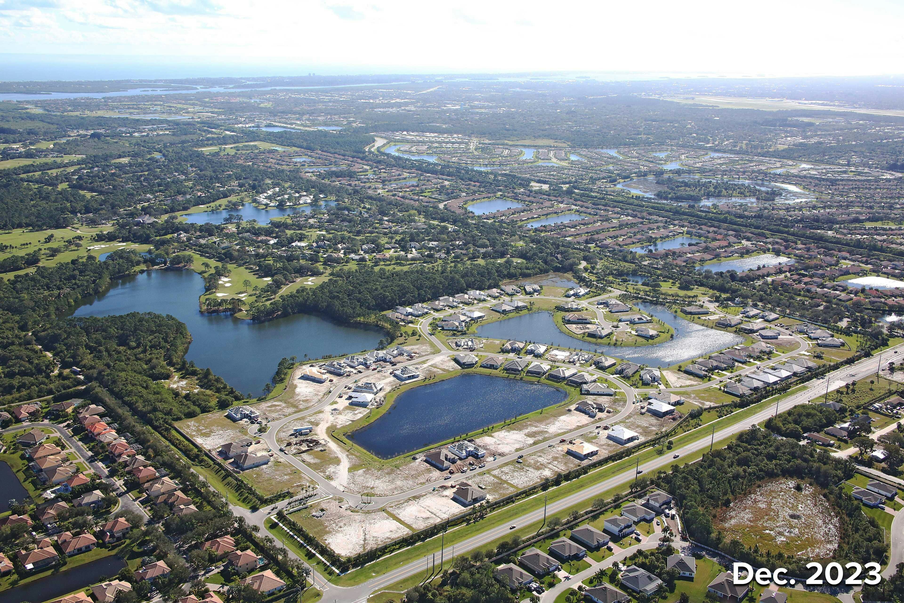 Aerial December 2023 | Bent Pine Preserve