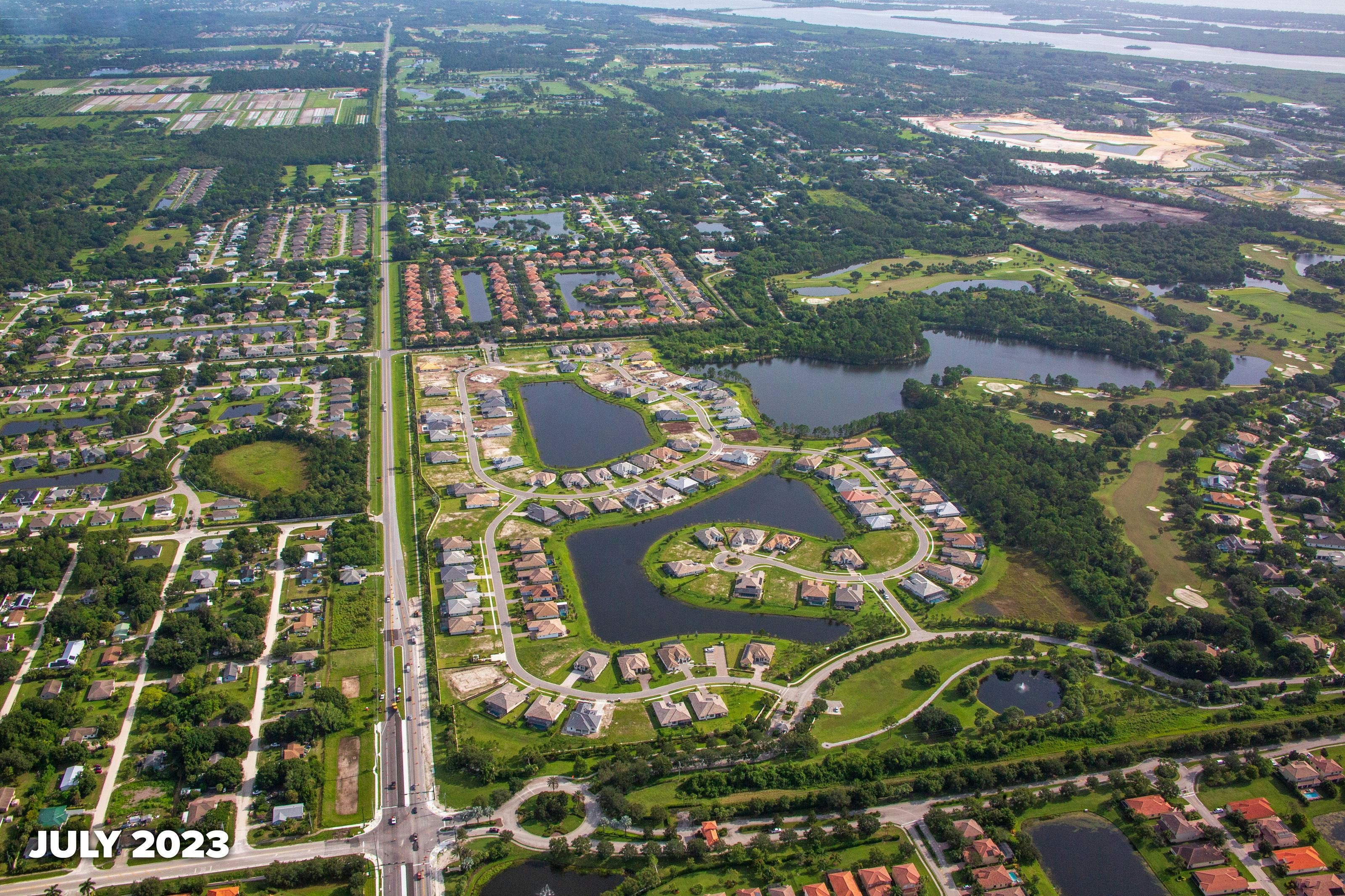 Aerial July 2023 | Bent Pine Preserve