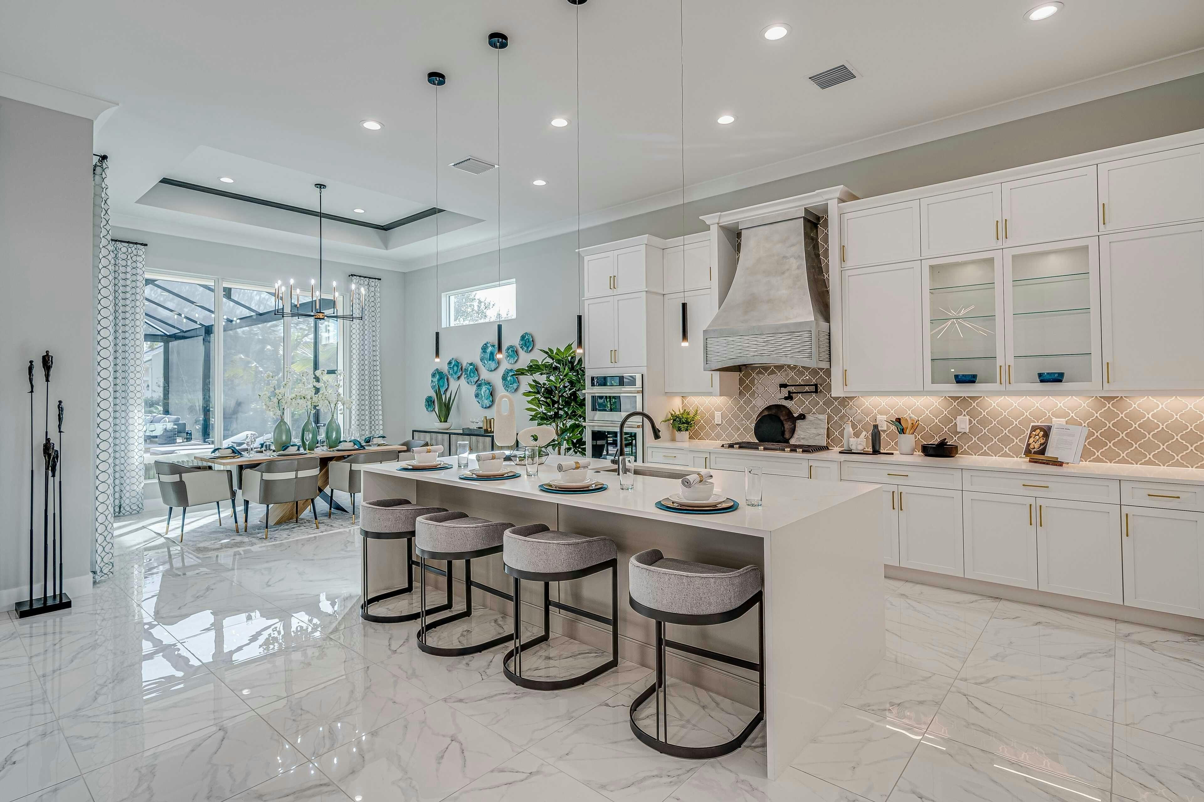 Kitchen to Dining | Sand Dollar Grande Model