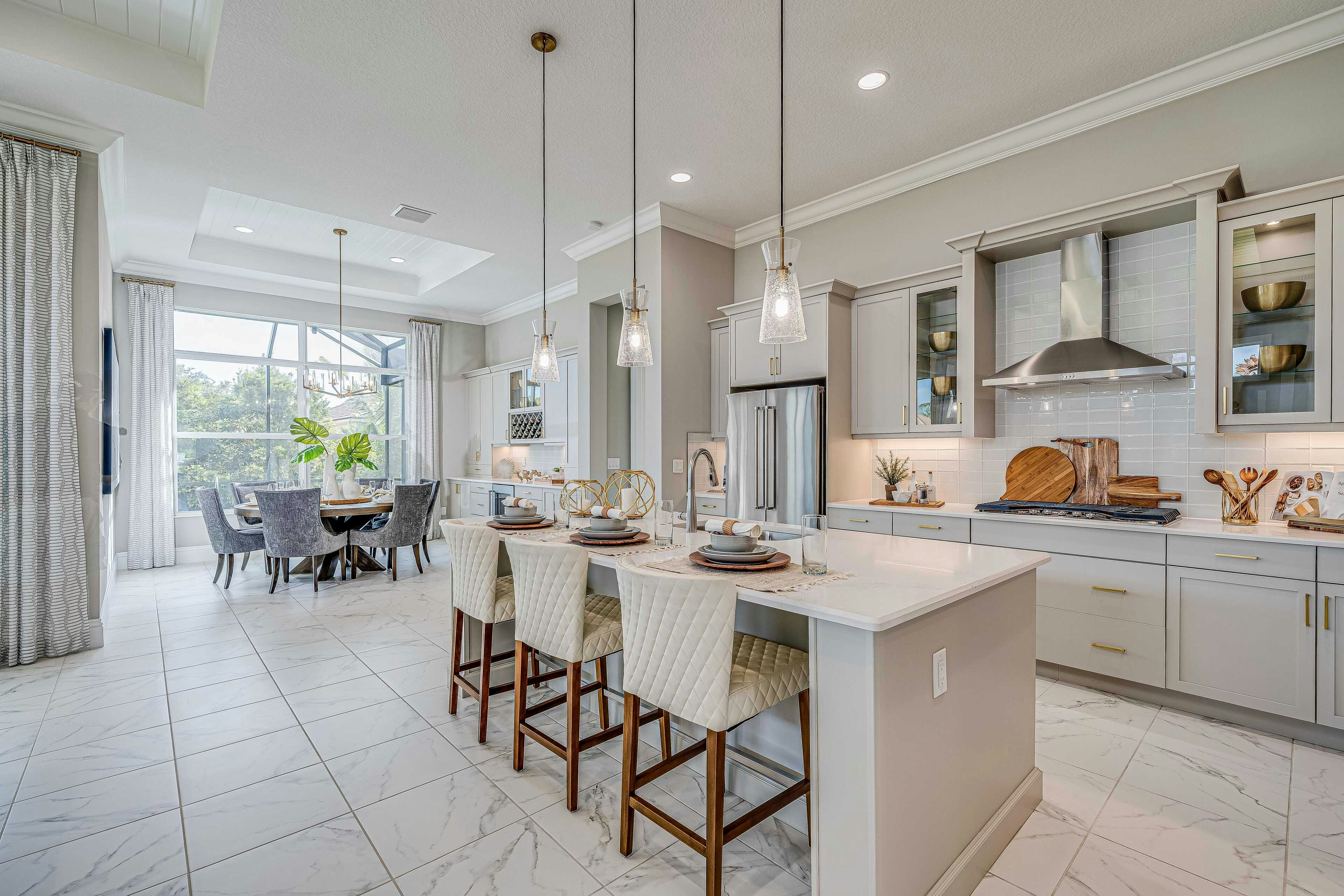 Kitchen to Dining | Cypress Model