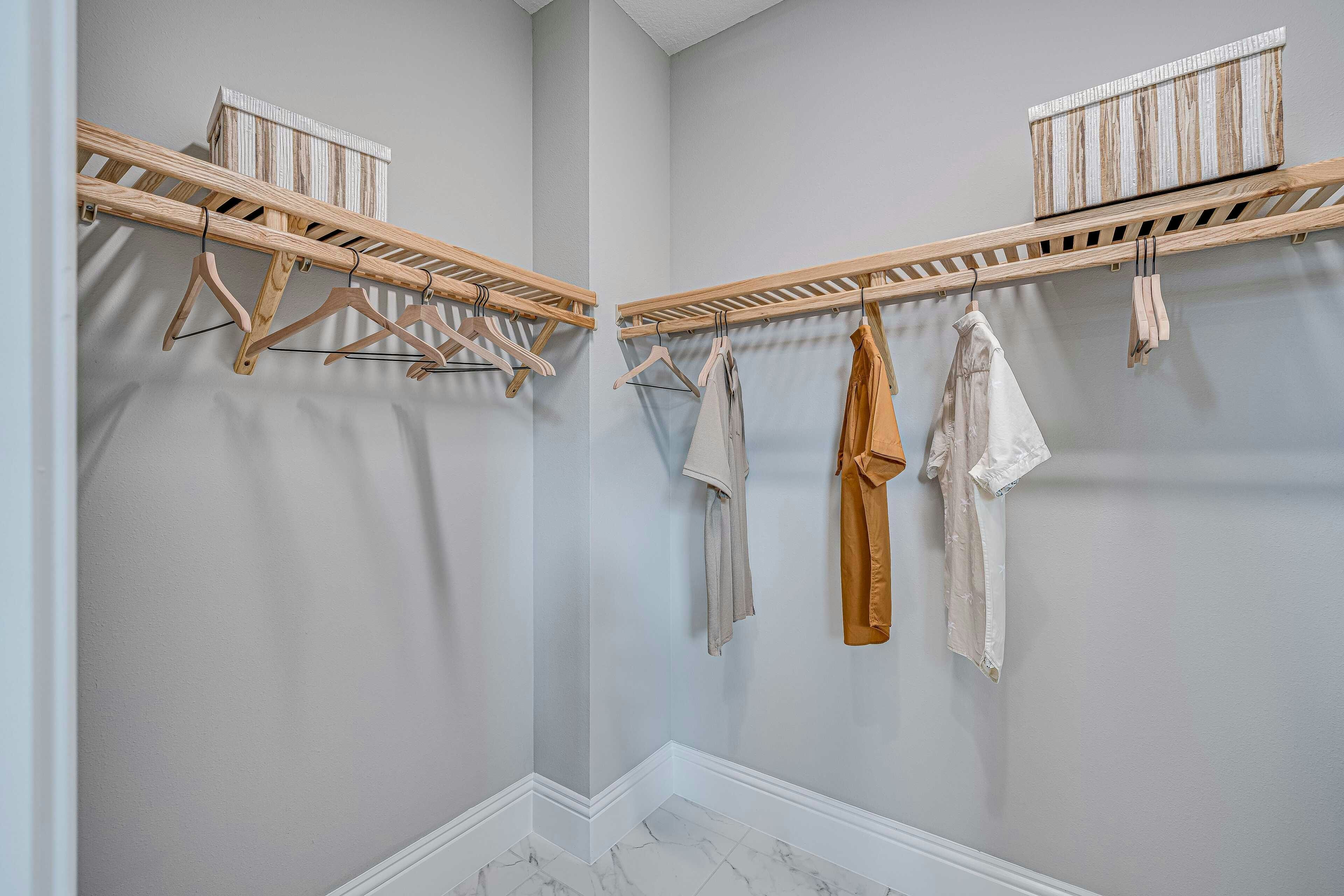 Master Walk-in Closet | Cypress Model
