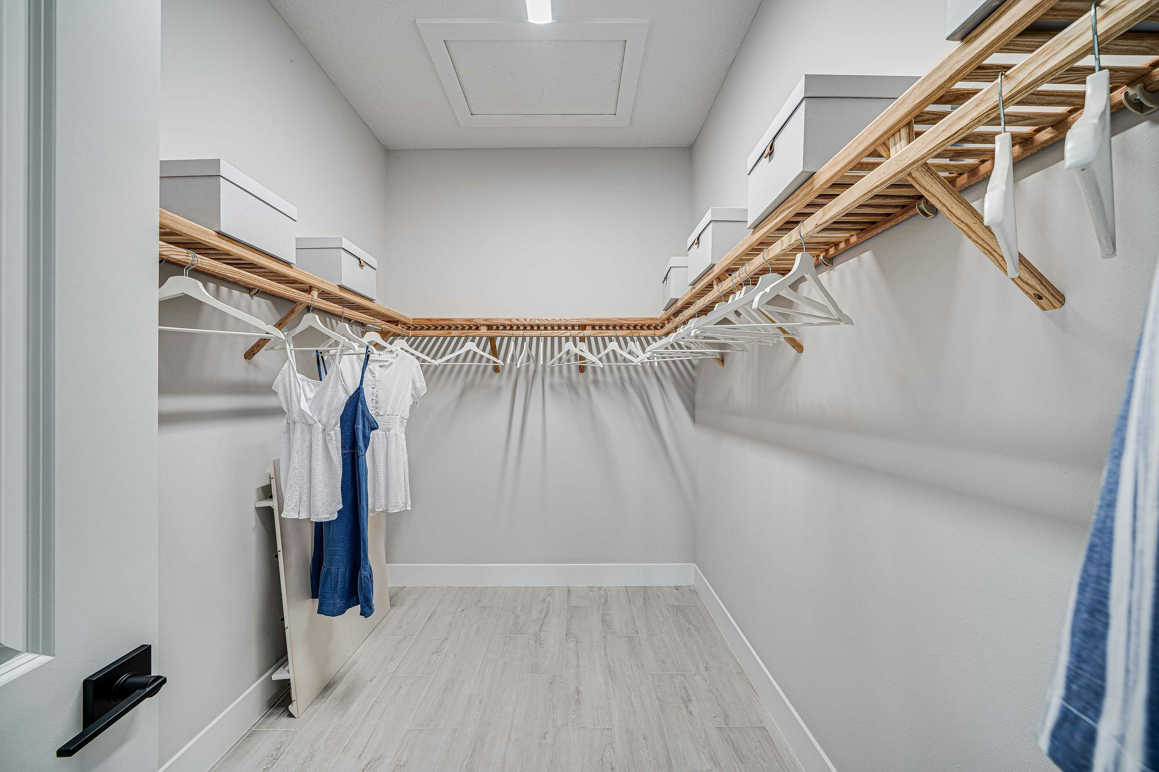 Master Walk-in Closet | Magnolia 21