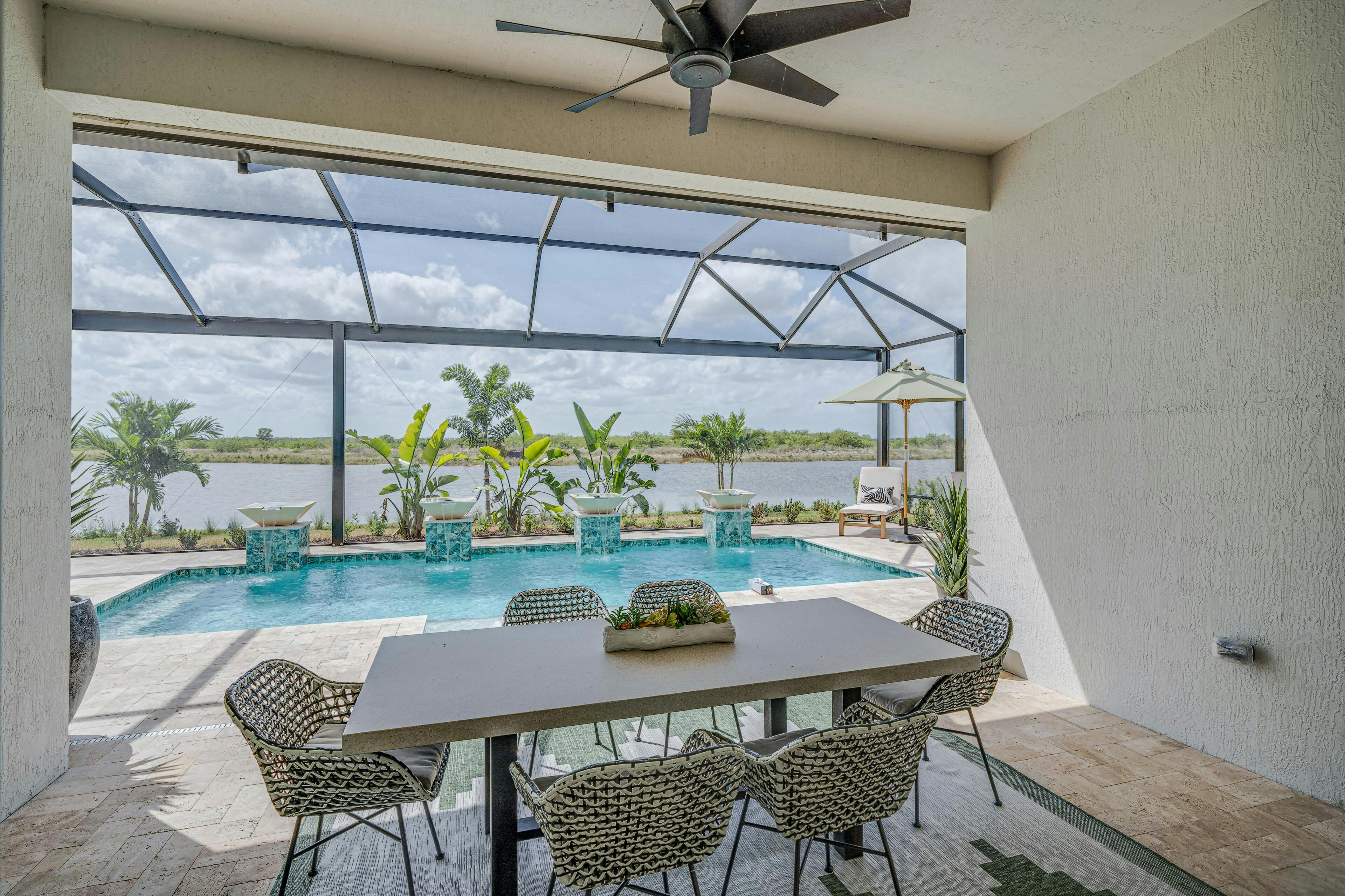 Lanai to Screened Pool | Willow Signature Model