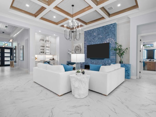 Great Room | Sapphire Model | Seaglass Great Room | Sapphire Model | Seaglass