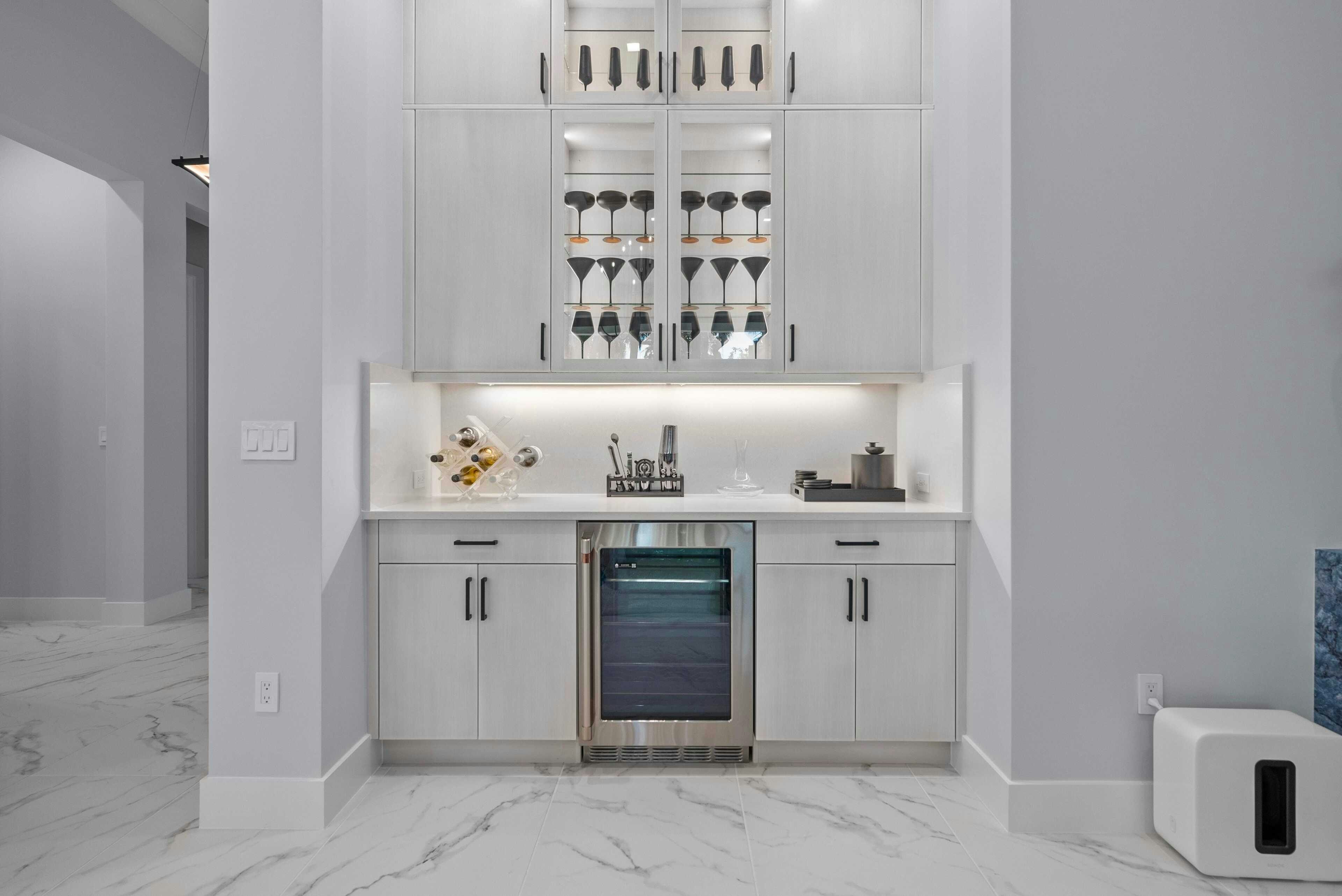 Great Room Bar | Sapphire Model | Seaglass