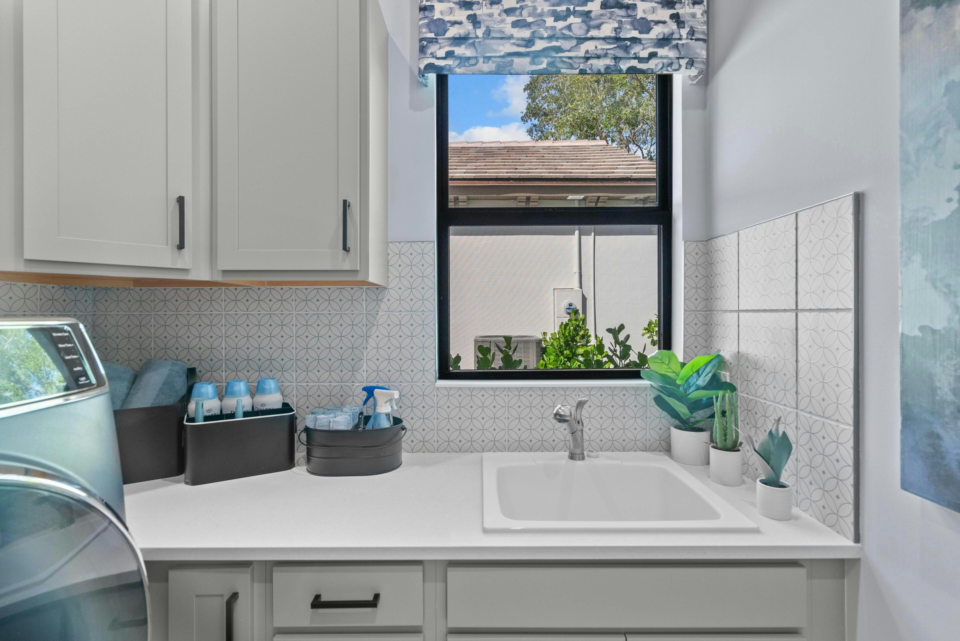 Laundry Room | Sapphire Model | Seaglass
