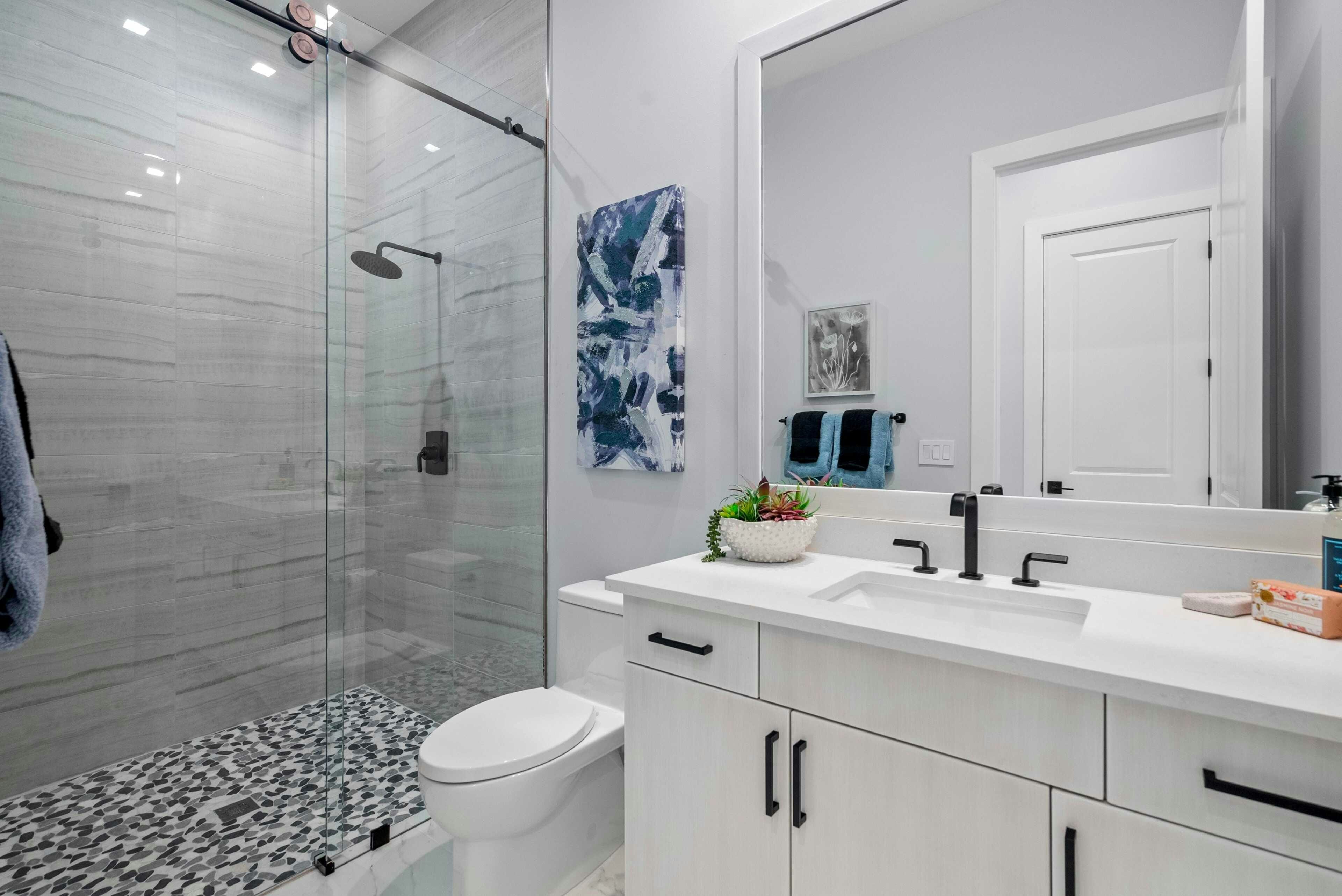 Secondary Bath | Sapphire Model | Seaglass