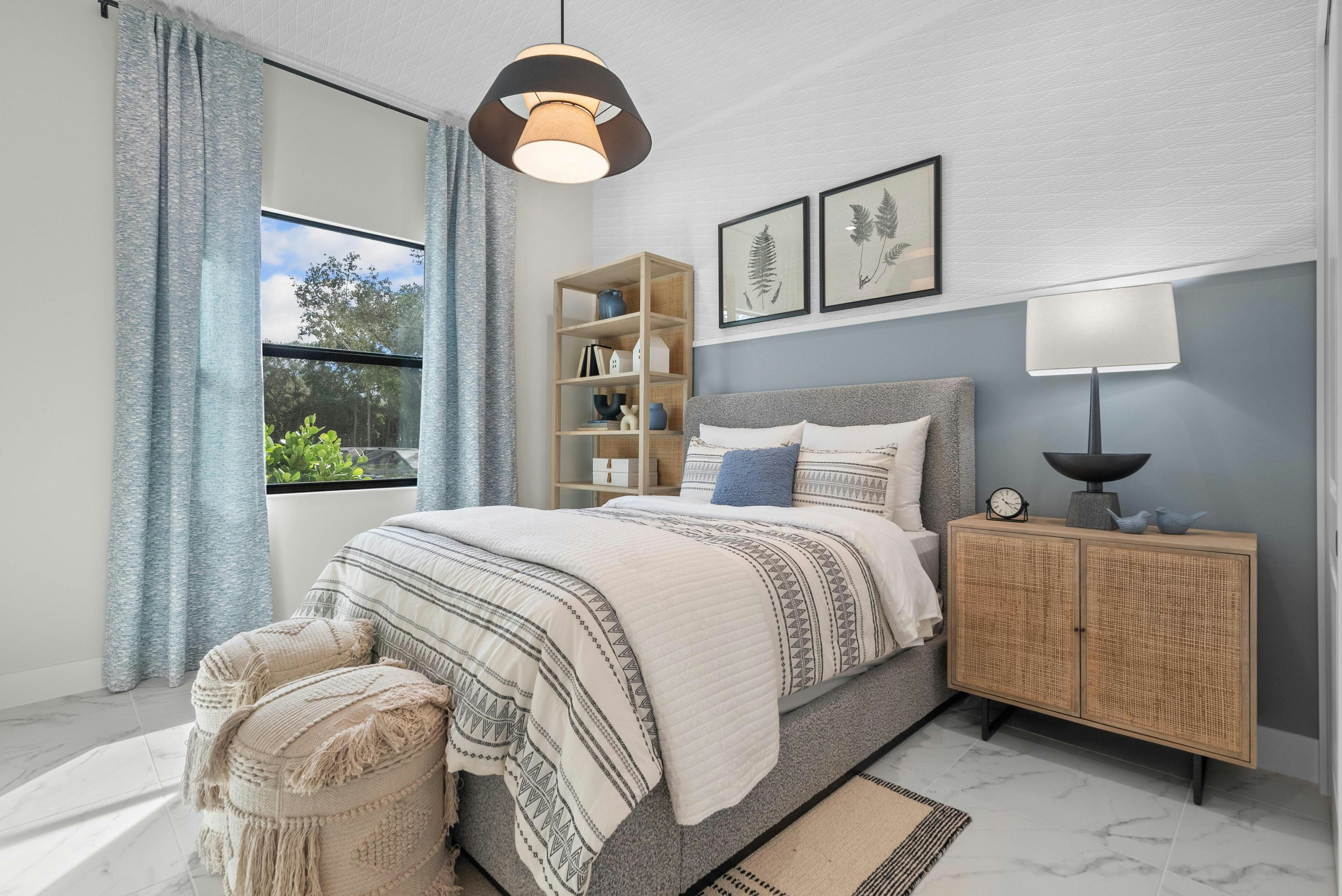 Secondary Bedroom | Sapphire Model | Seaglass