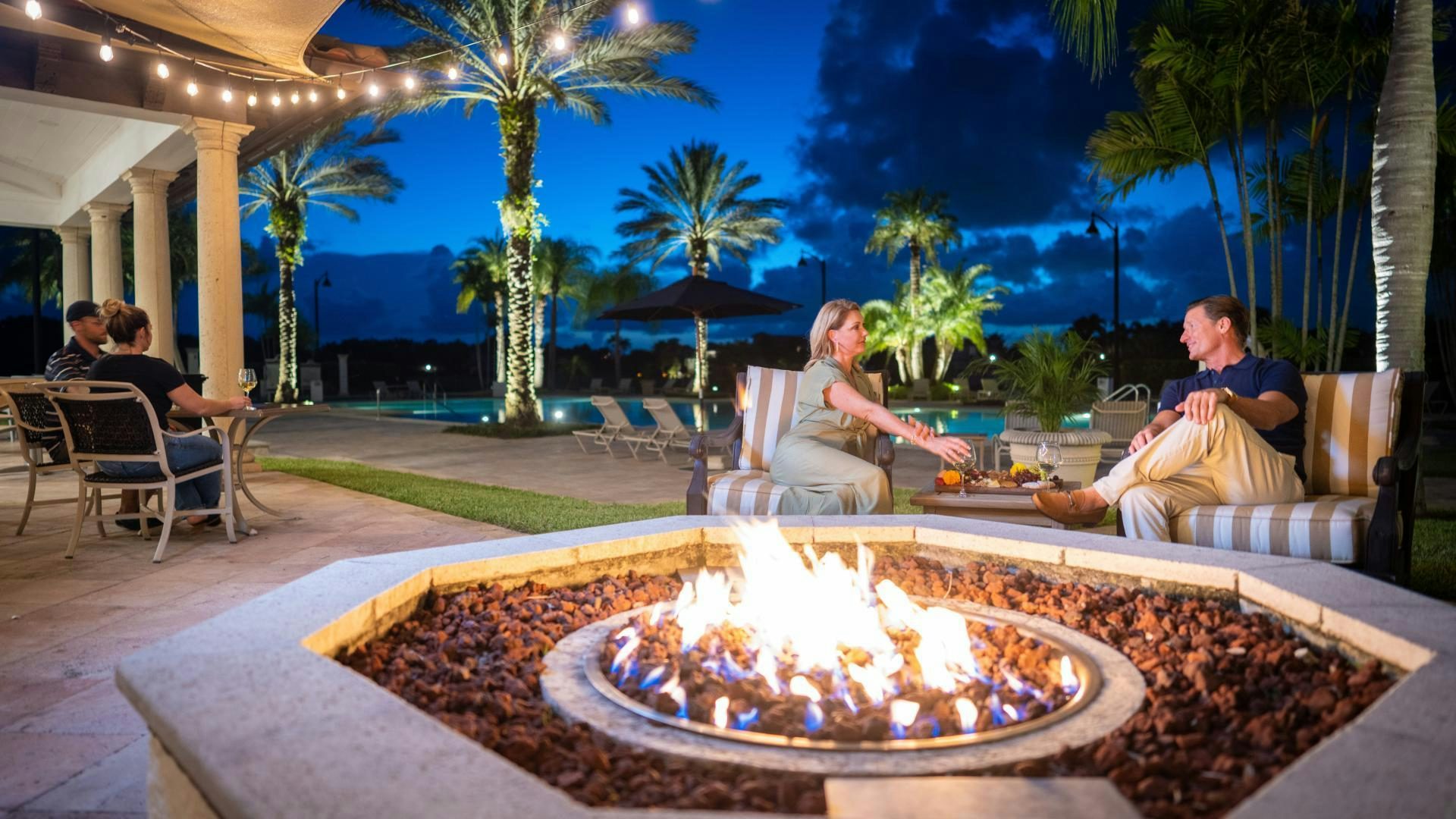 Fire Pit Clubhouse | Tesoro Club