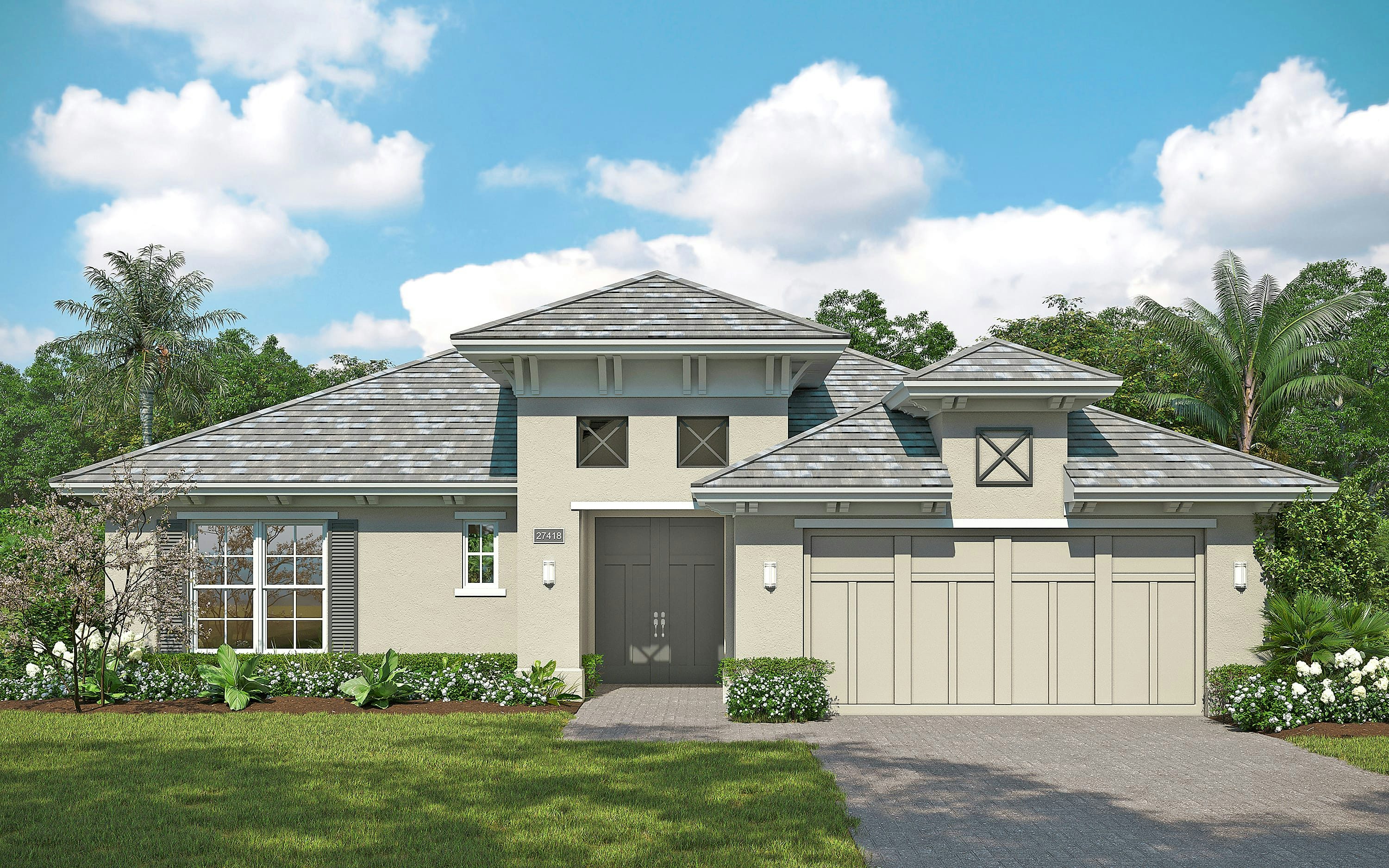 West Indies Elevation | Dahlia 21