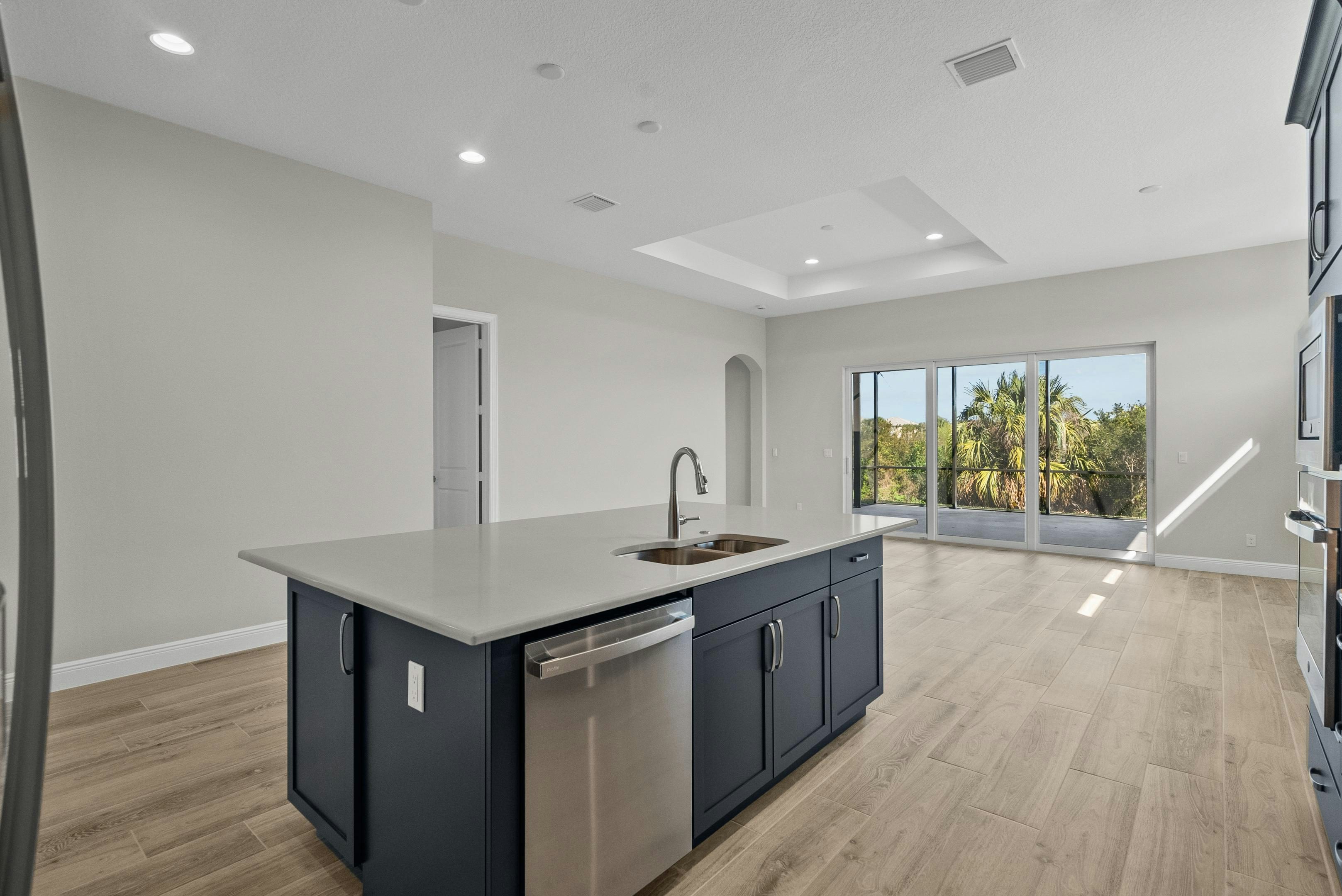 Kitchen and Great Room | 12501 SW Sunrise Lake Terrace