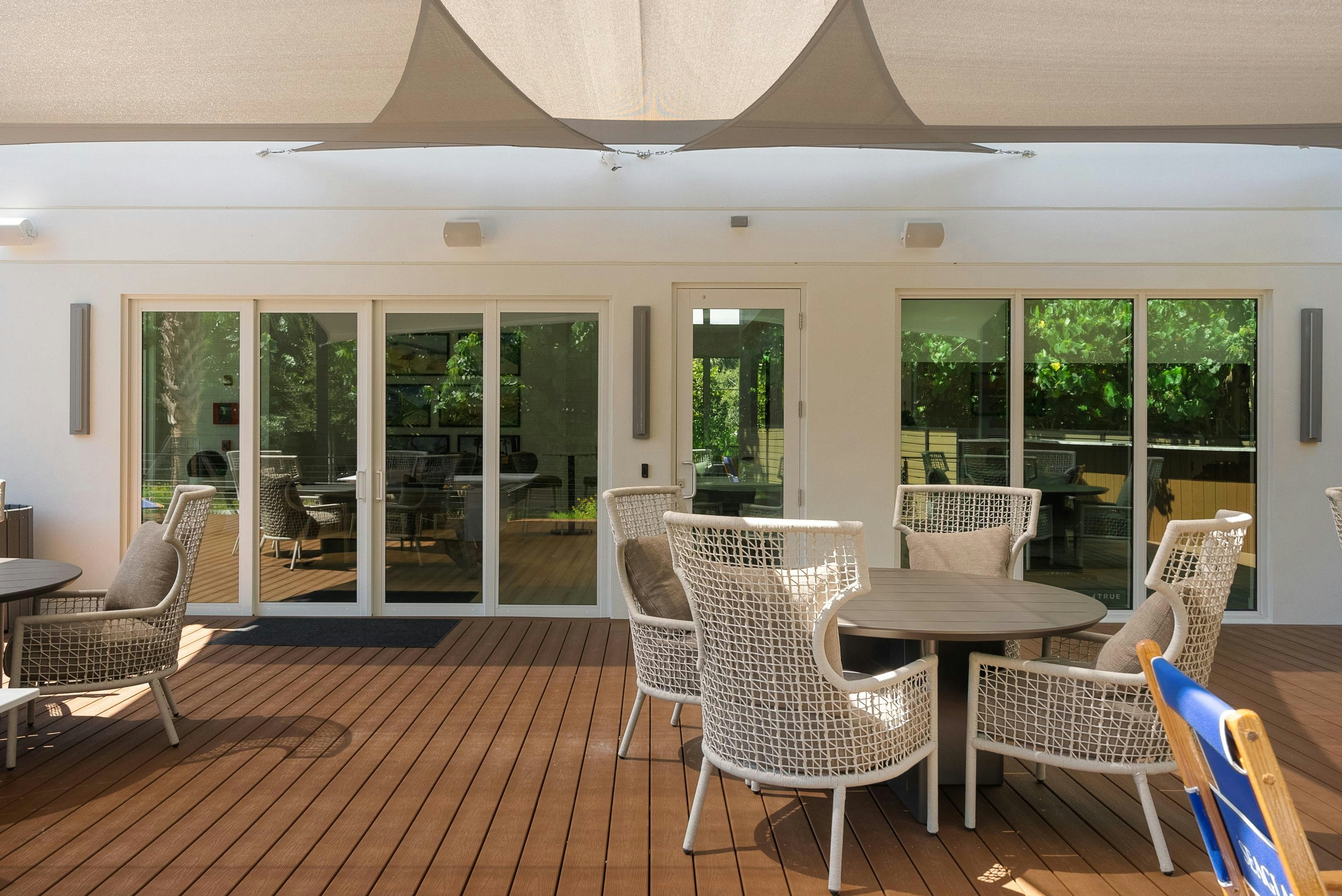 Outside Seating | Seaglass Beach Club