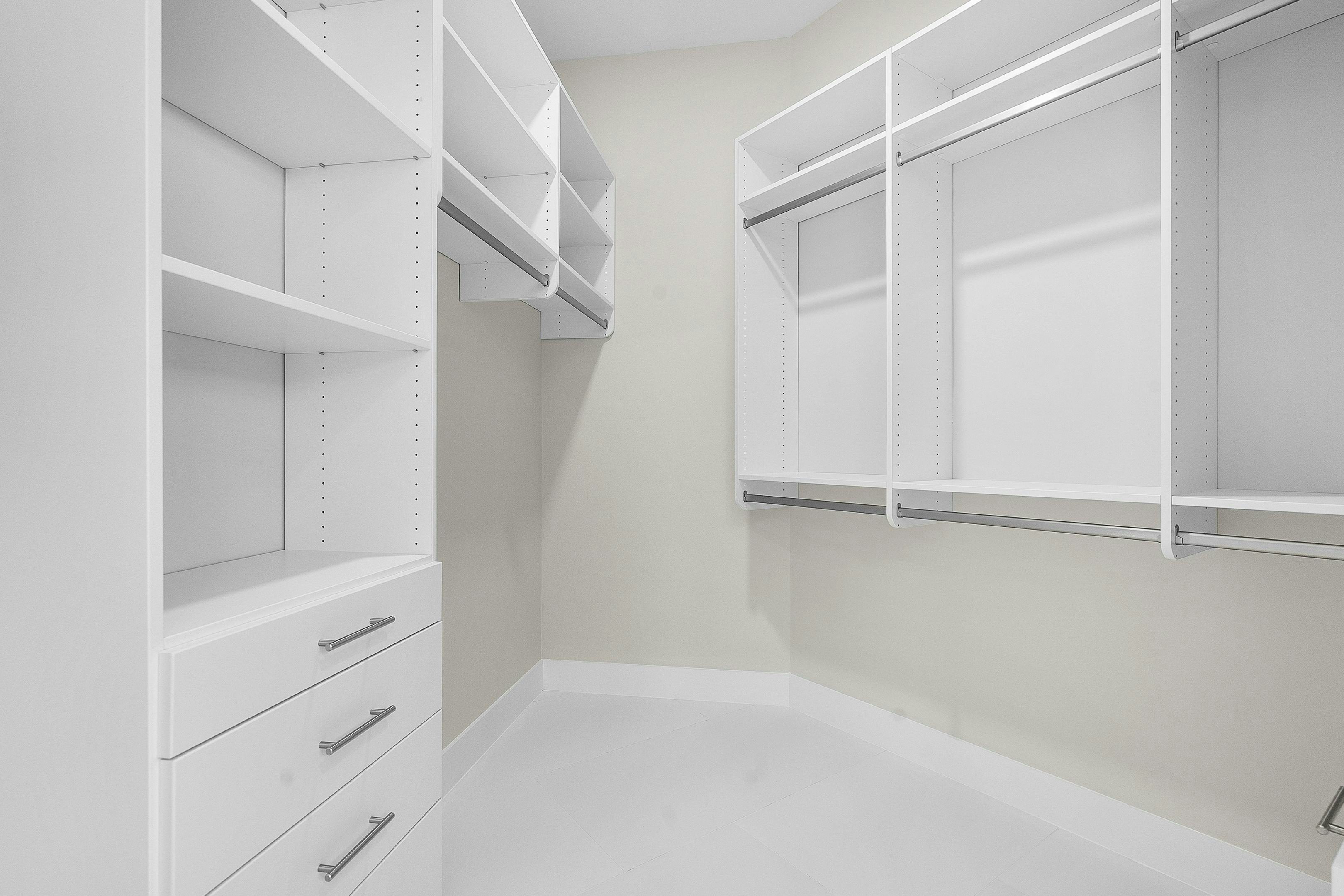 Master Walk-in Closet | Oceanic Grande Move-in Ready shown for reference