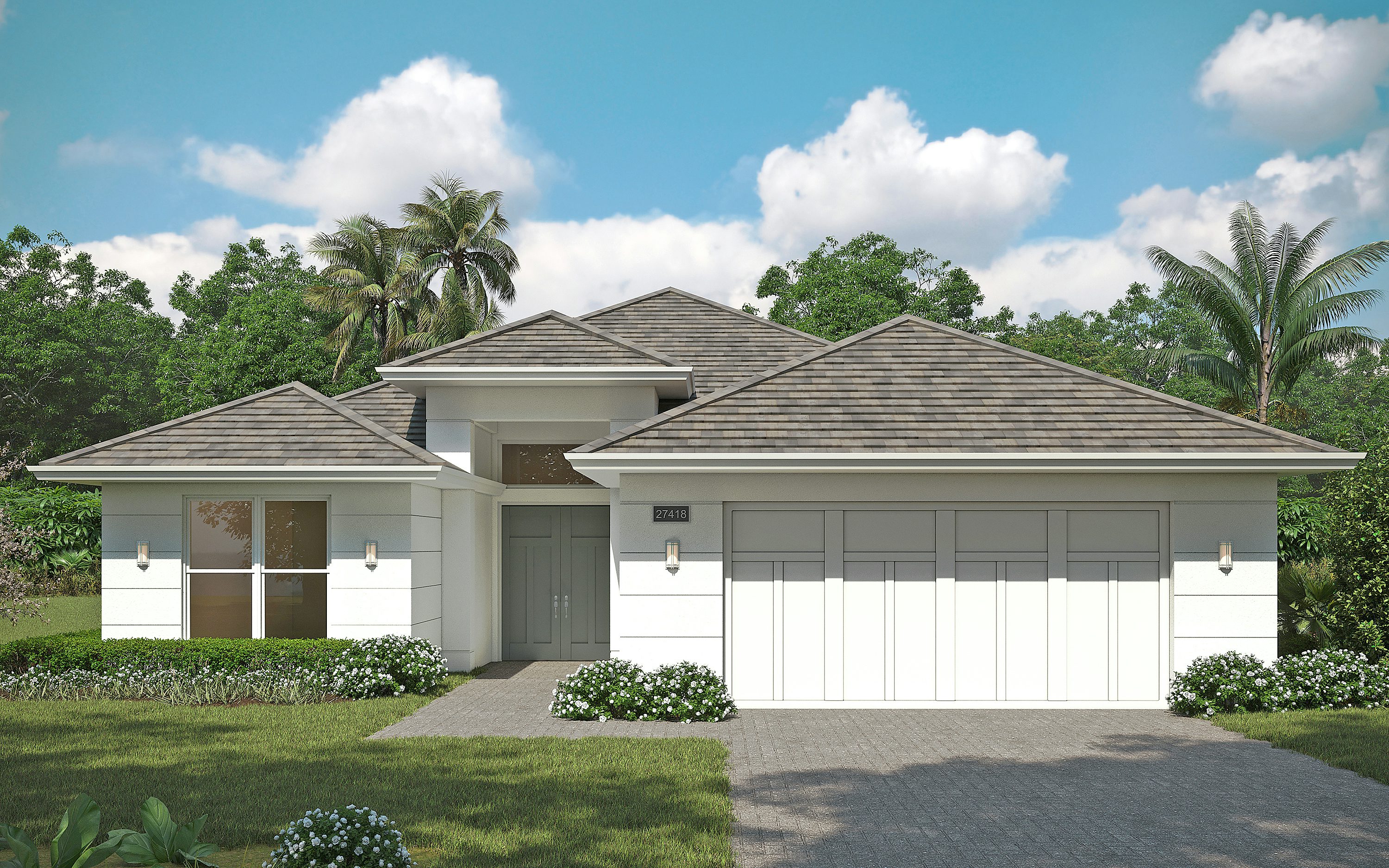 Contemporary Elevation | Cypress