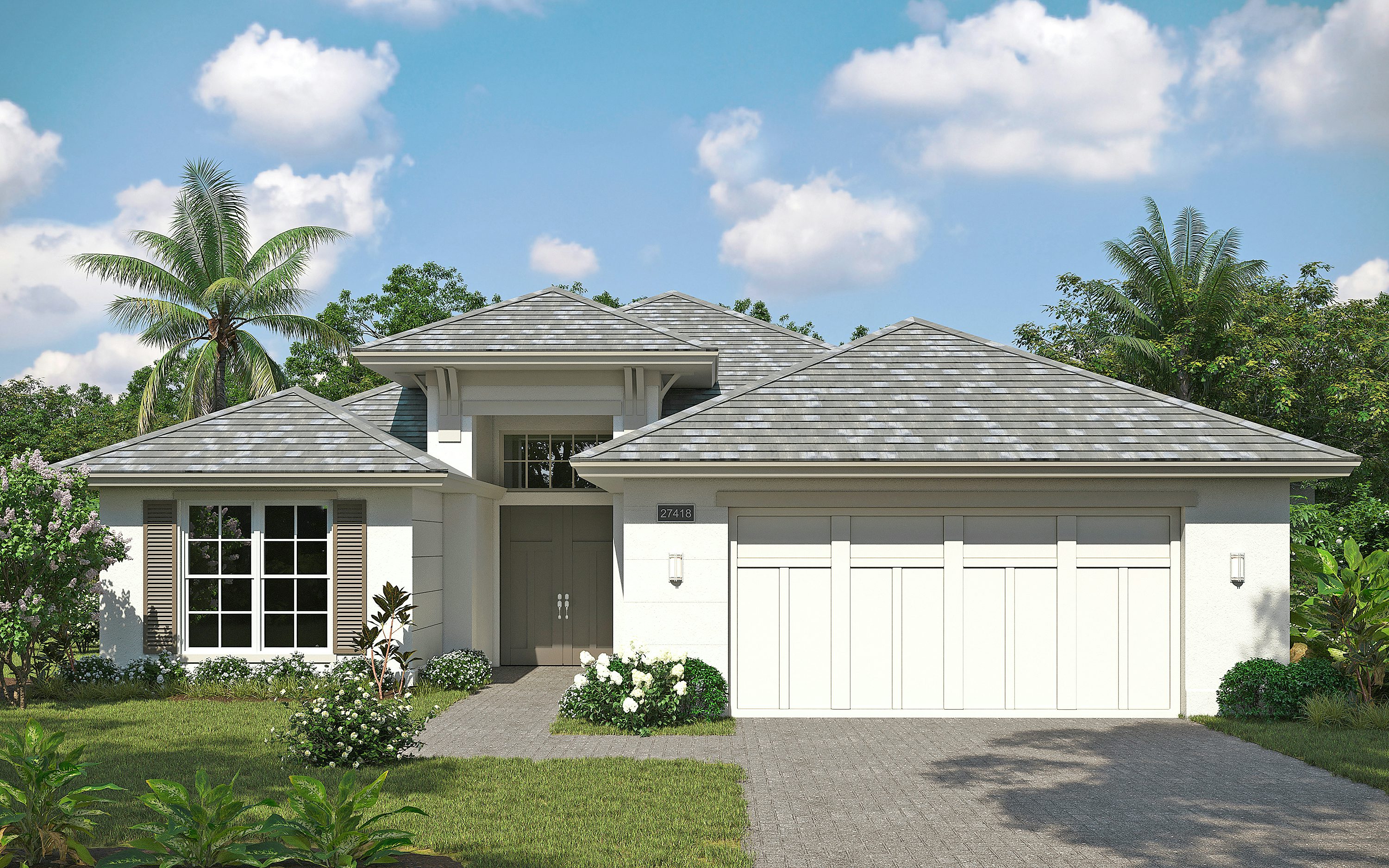 West Indies Elevation | Cypress Grande