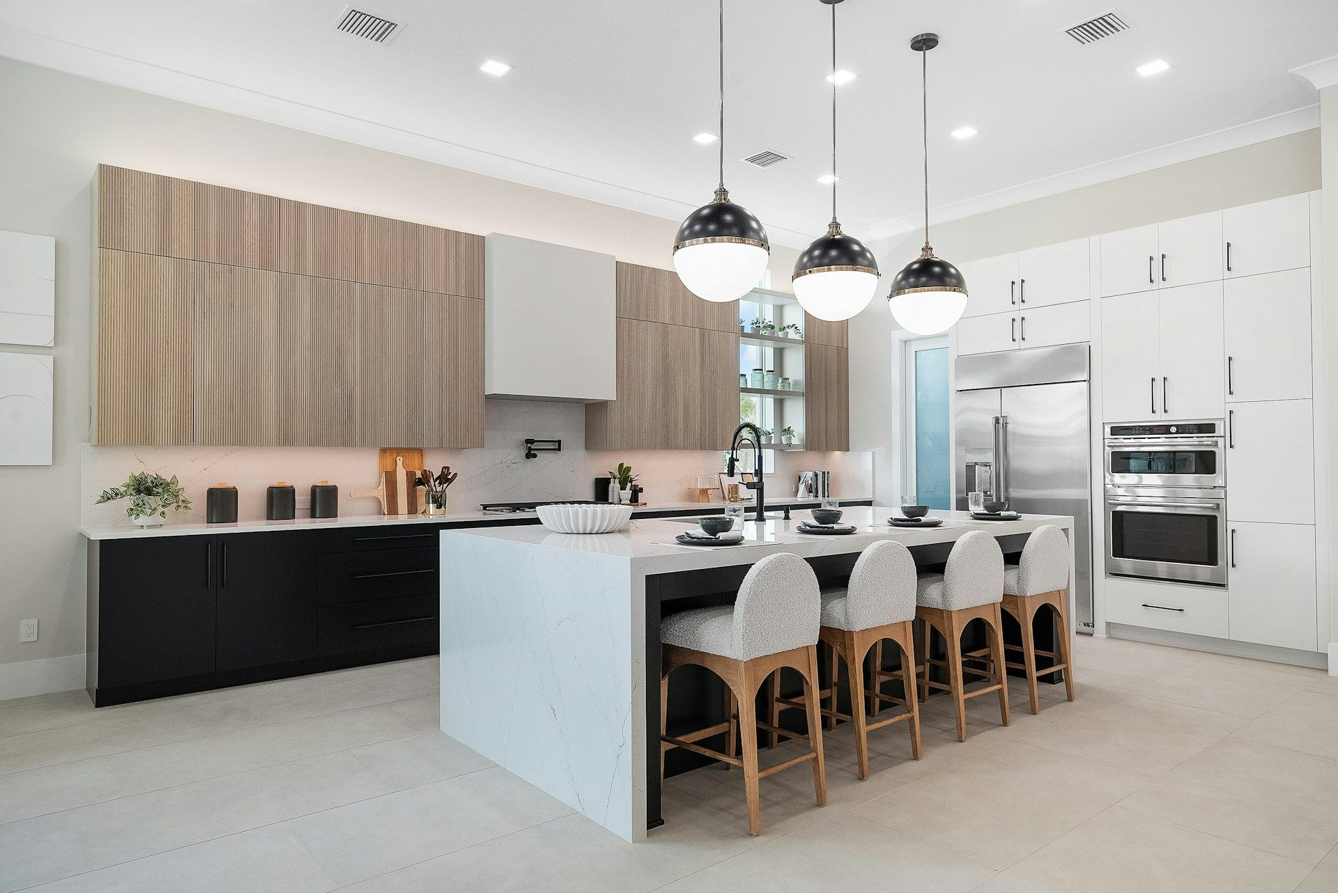 Kitchen with Island | Riviera Model Kitchen with Island | Riviera Model