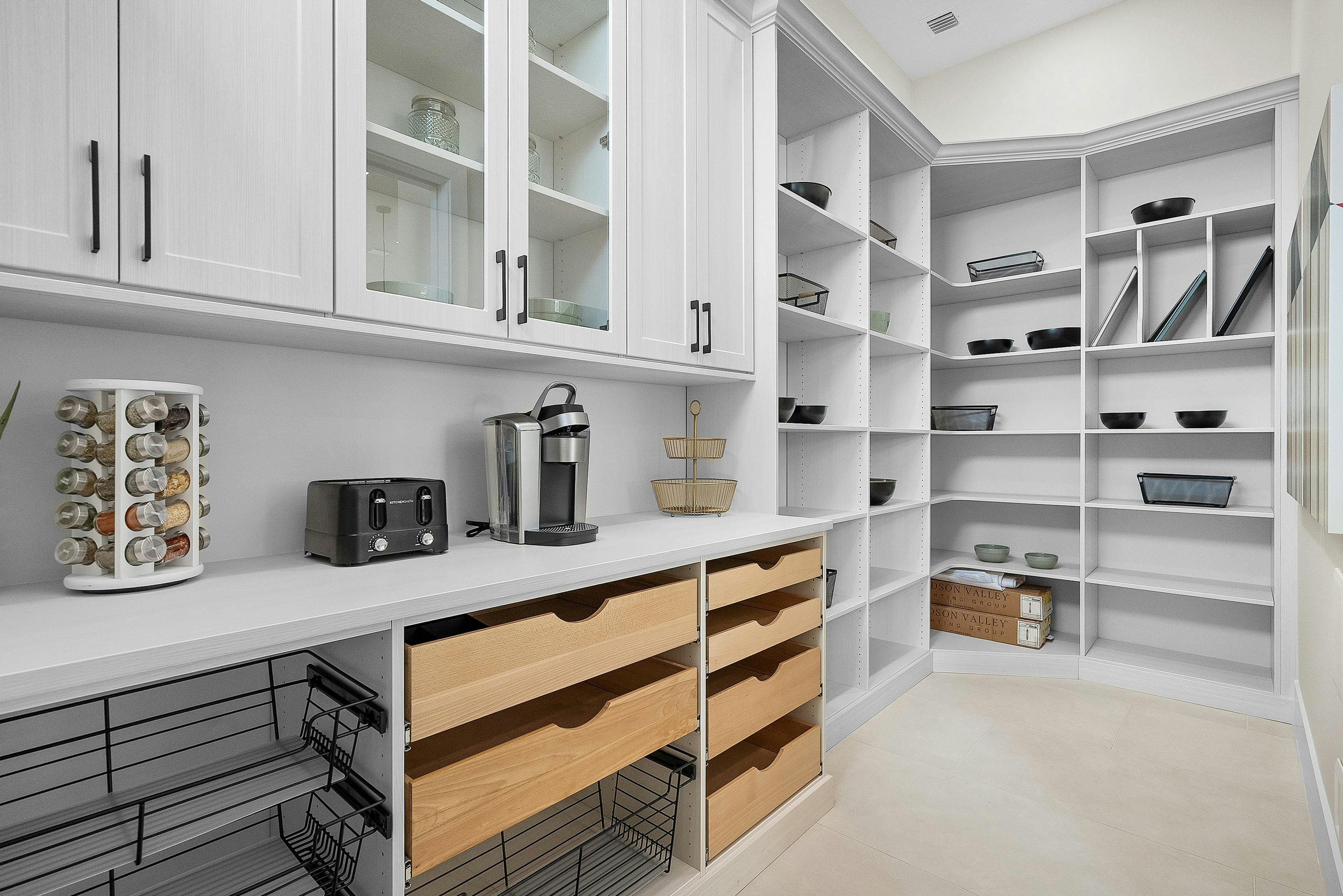 Kitchen Walk-in Pantry | Riviera Model