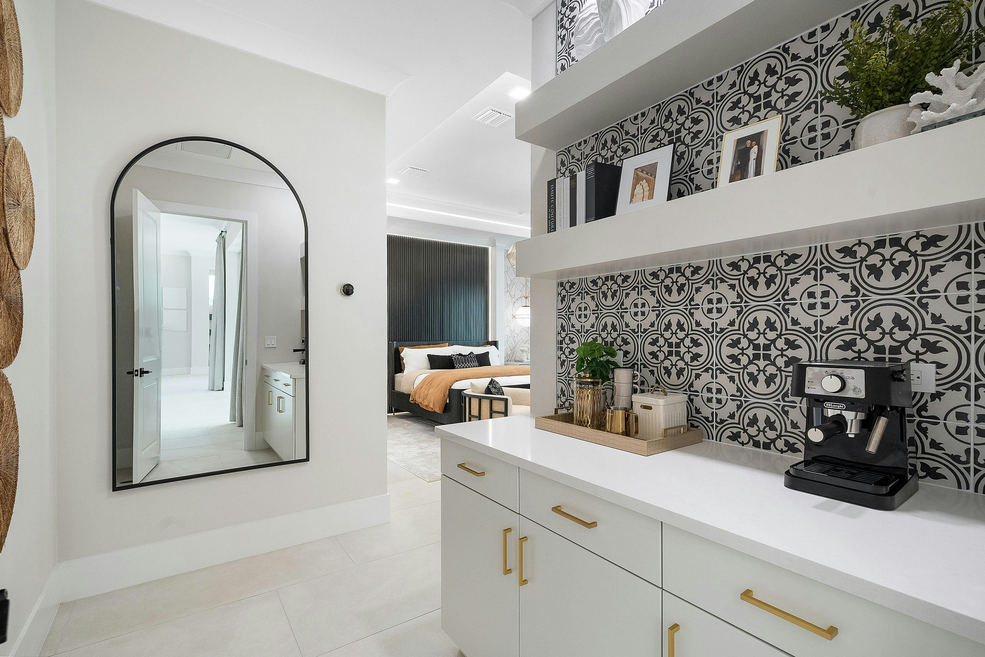 Master Suite Breakfast Bar | Riviera Model