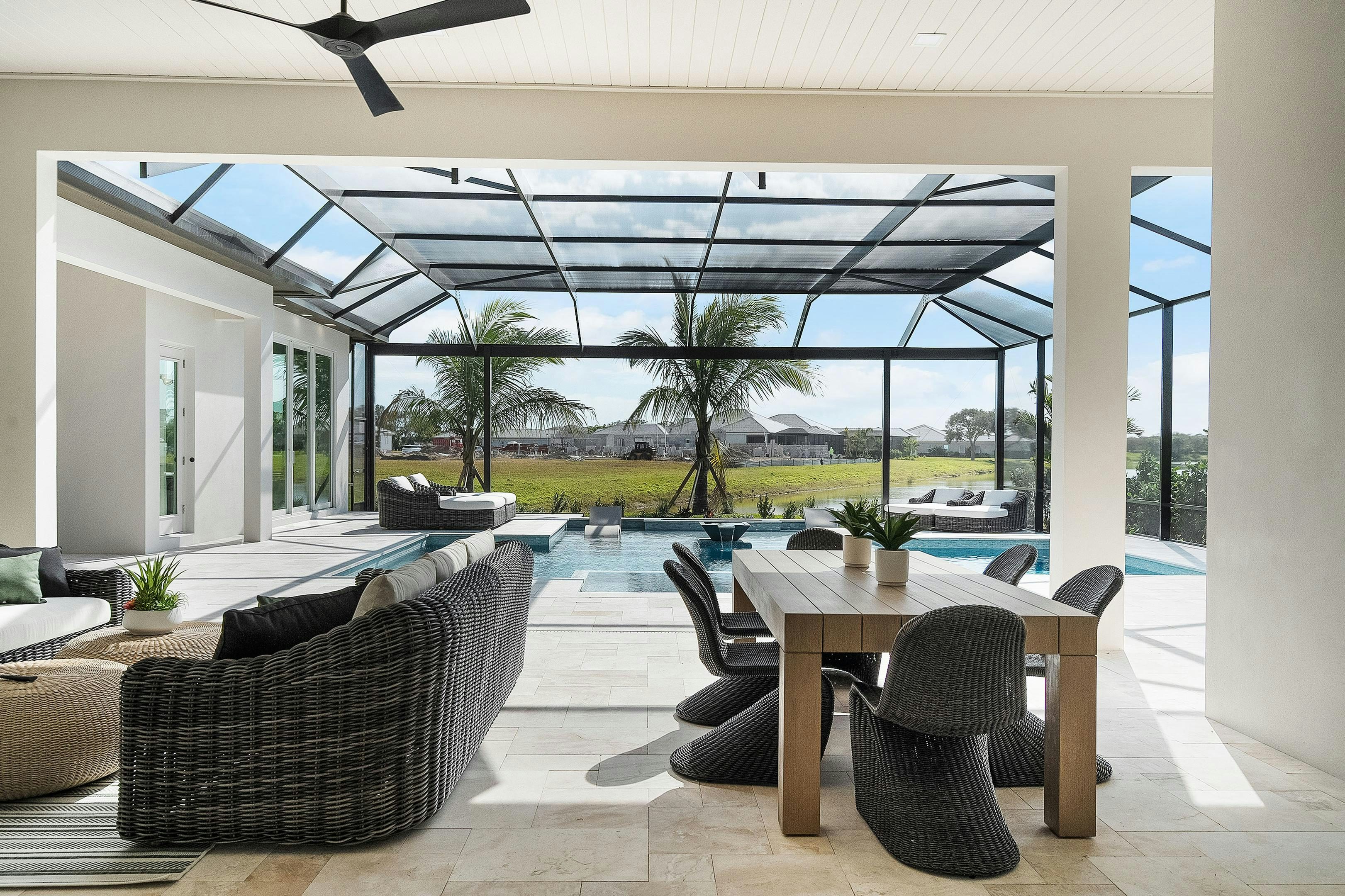 Lanai to Pool | Riviera Model