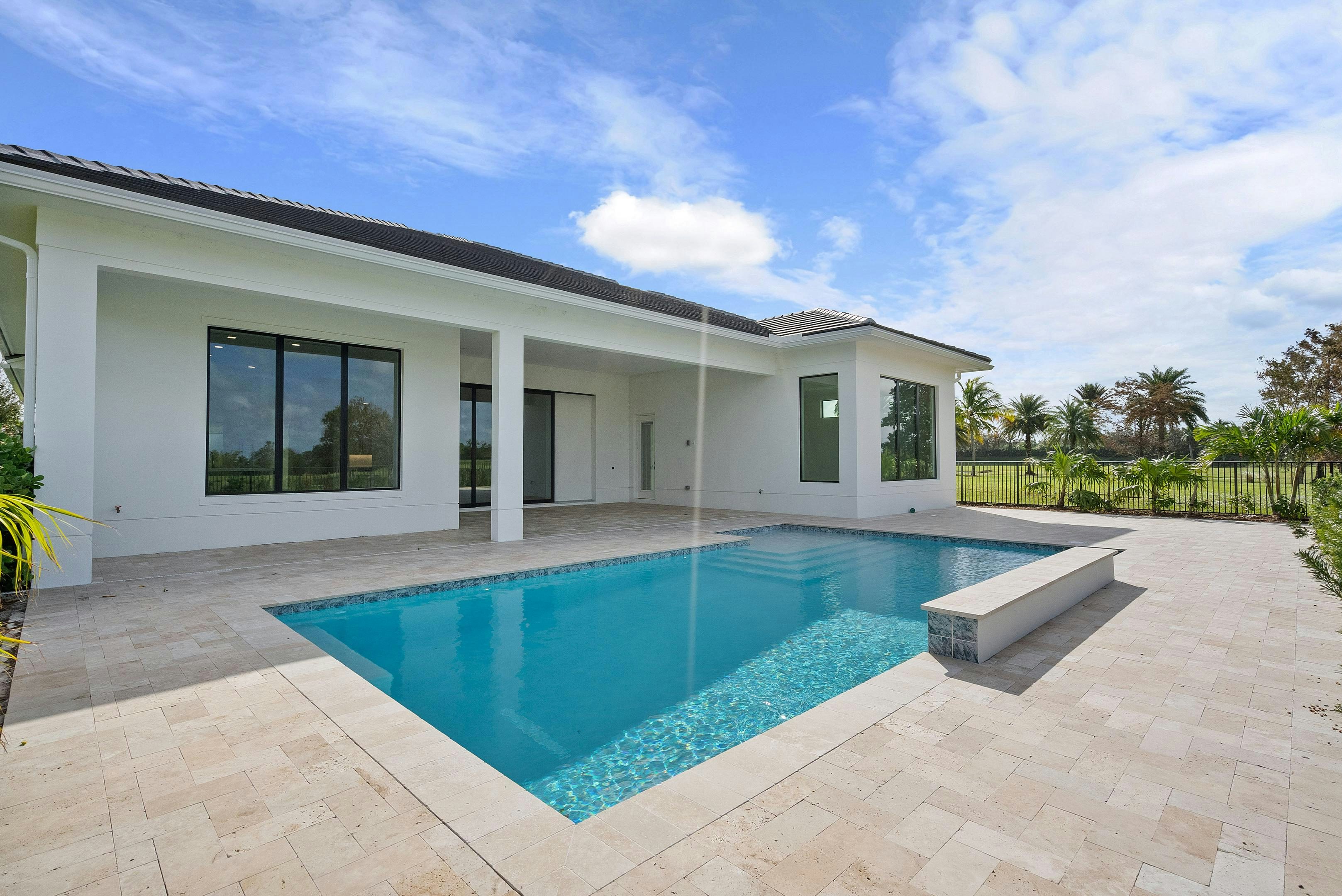 Pool & Rear Elevation | 170 SE Rio Angelica