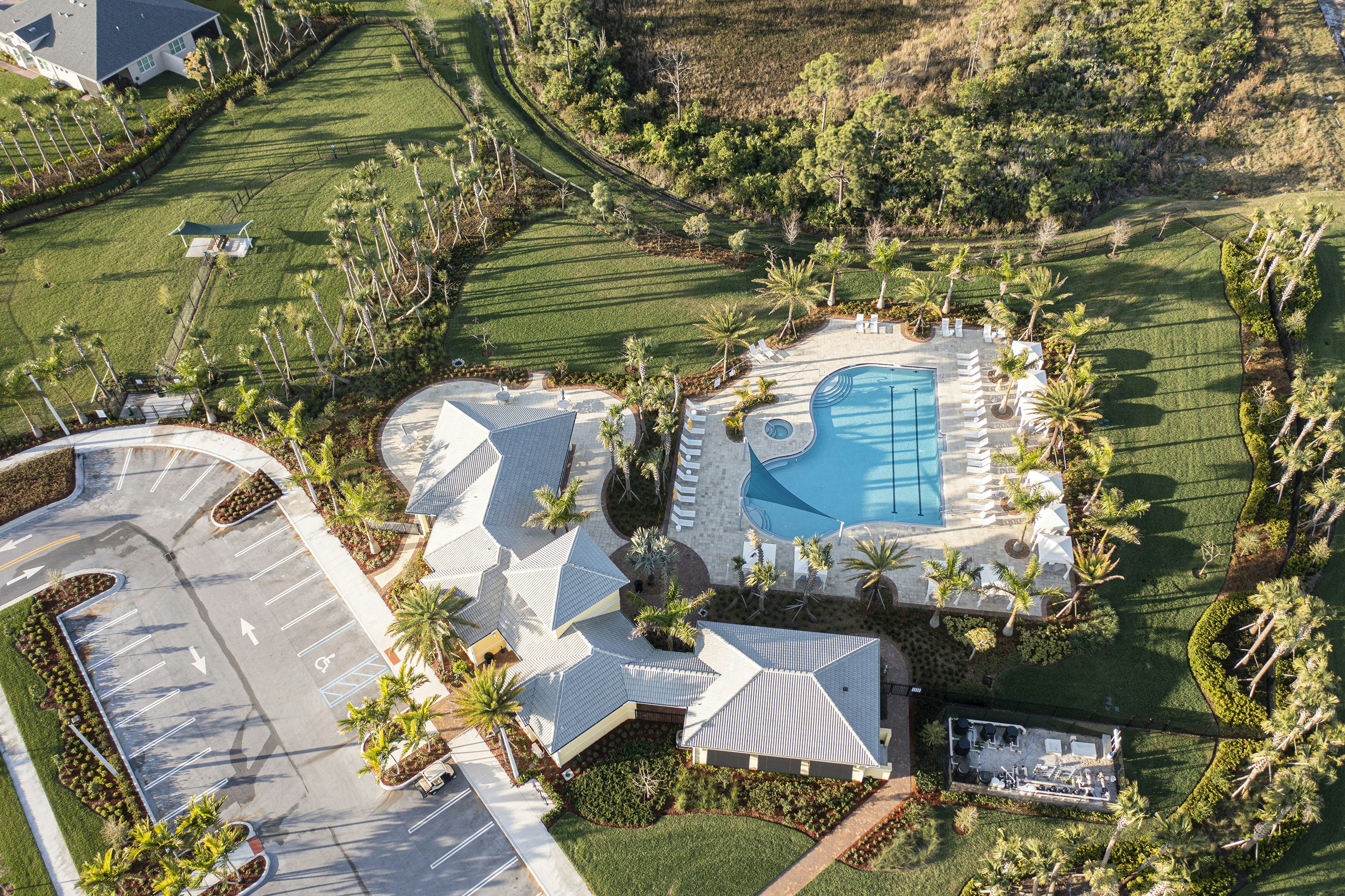 Clubhouse & Pool | Lake Park at Tradition