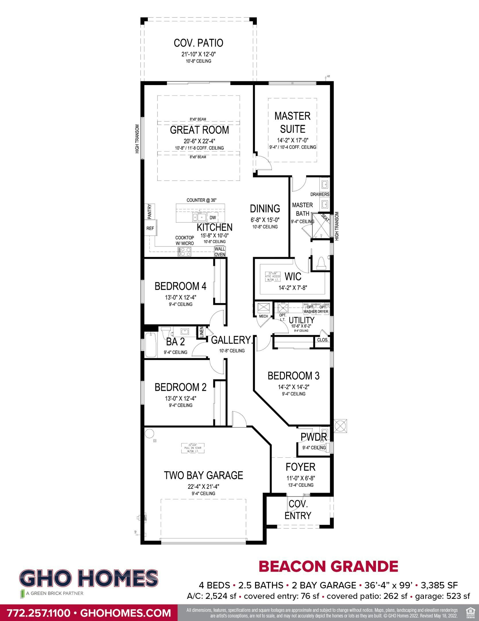 Beacon Grande Floorplan