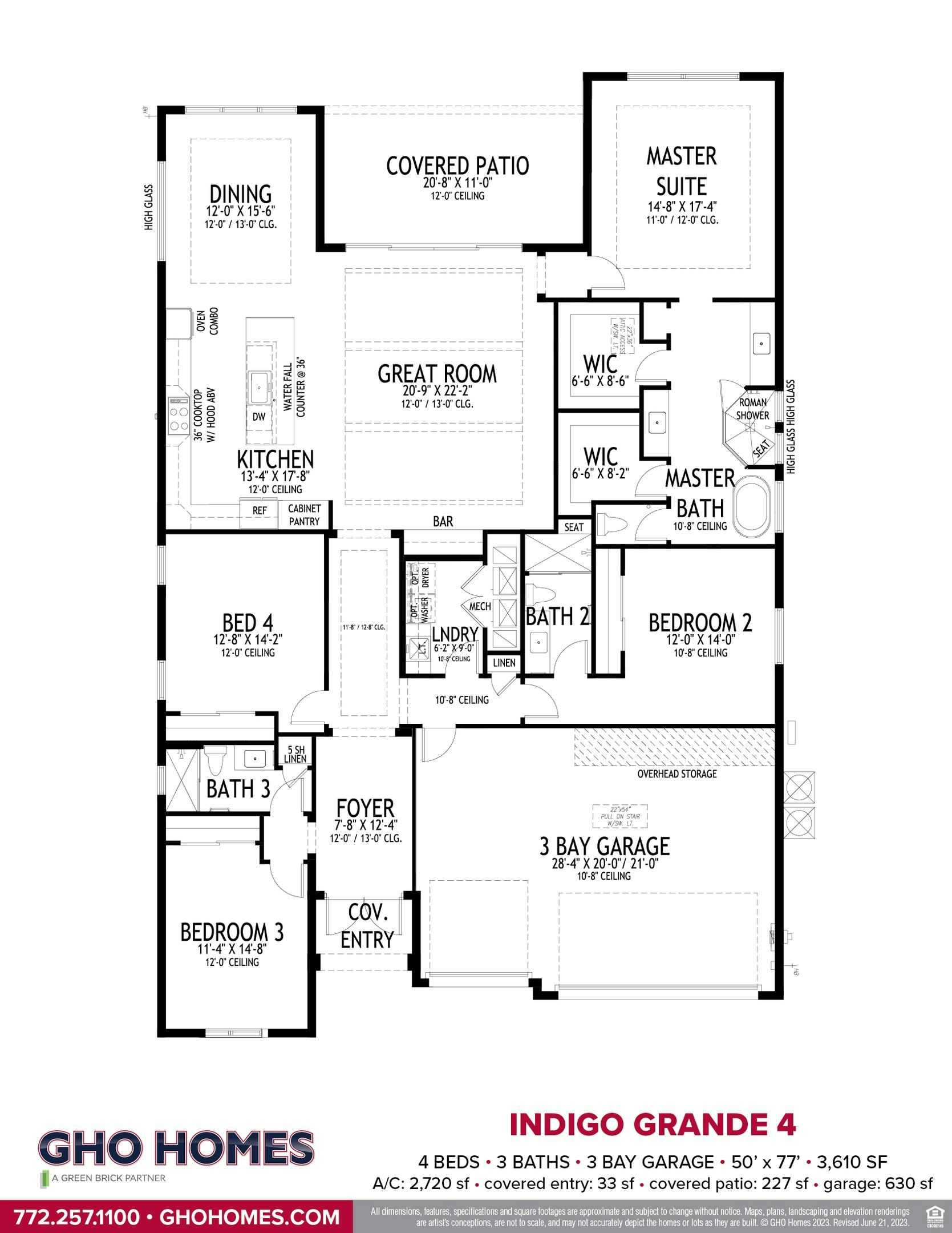 Indigo Grande 4 Floorplan