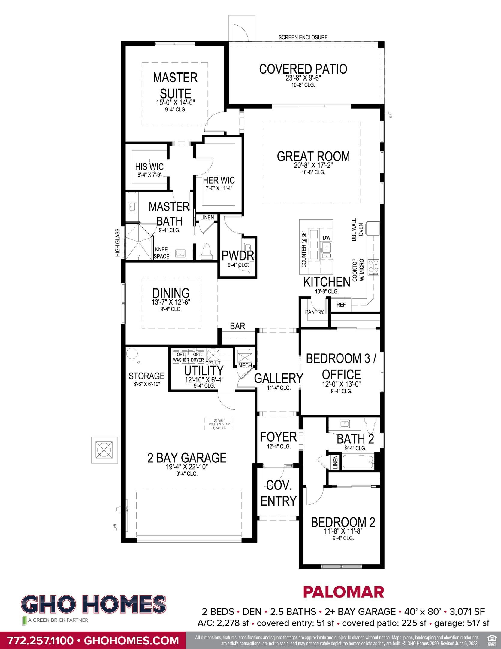 Palomar Floorplan