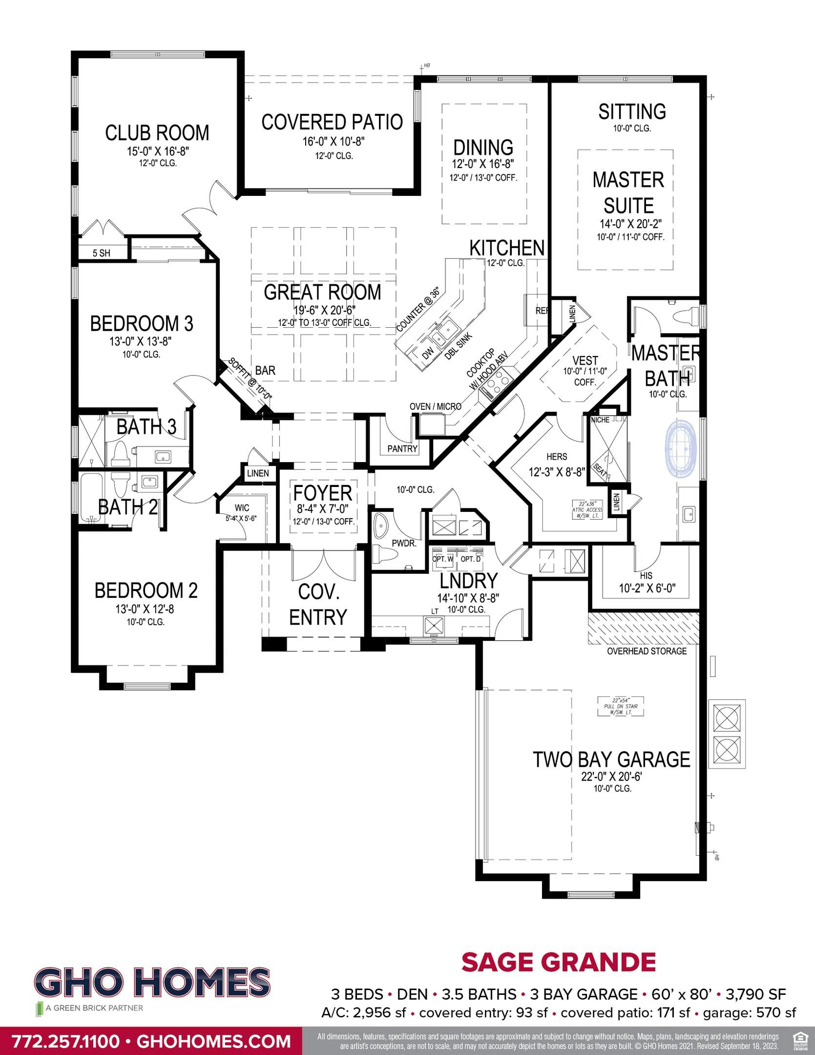 Sage Grande Floorplan