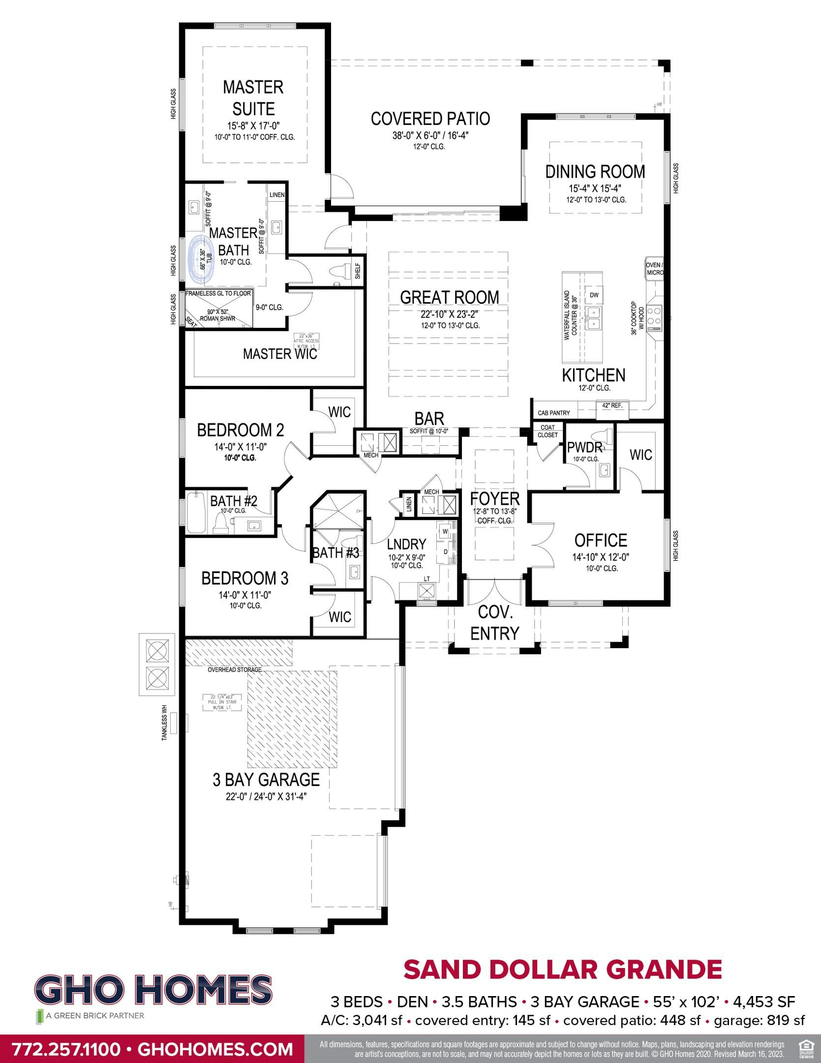 Sand Dollar Grande Floorplan