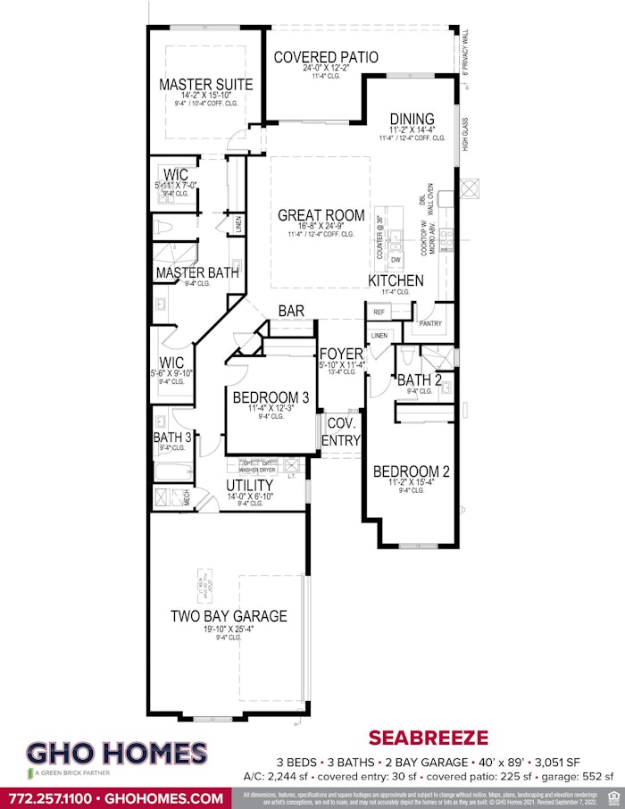 Seabreeze Floorplan
