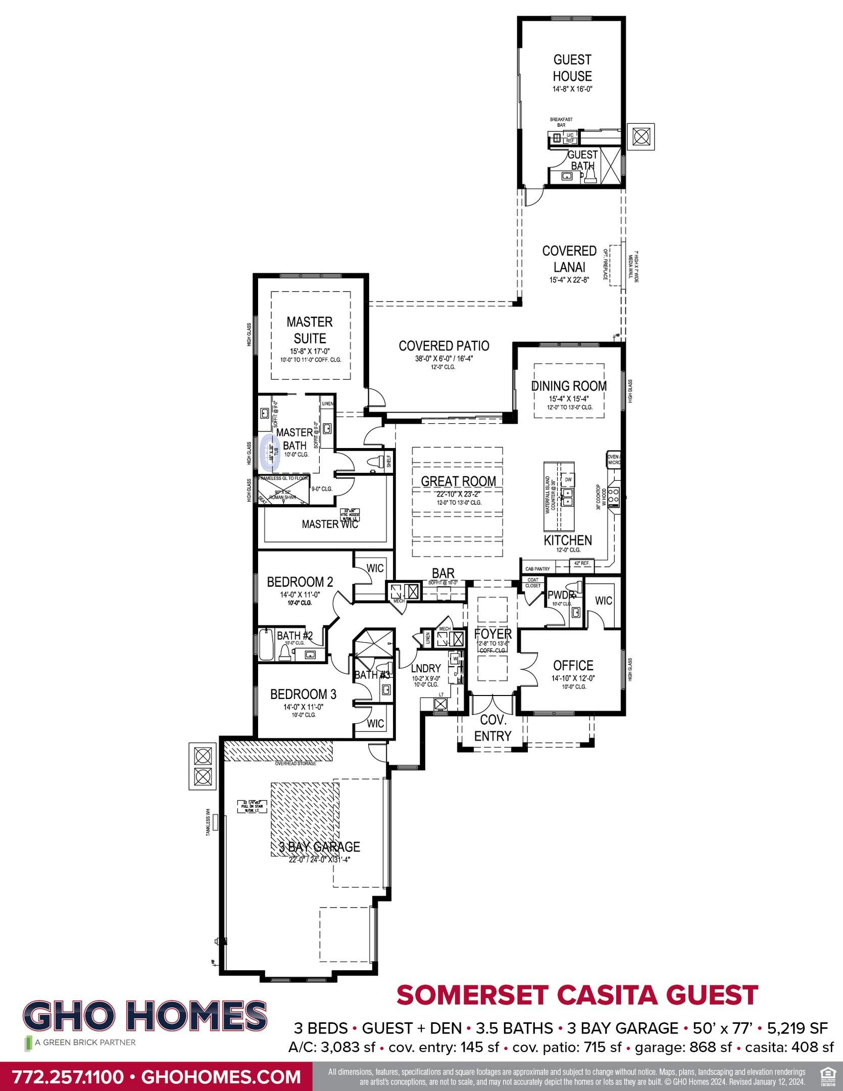 Somerset Guest Floorplan
