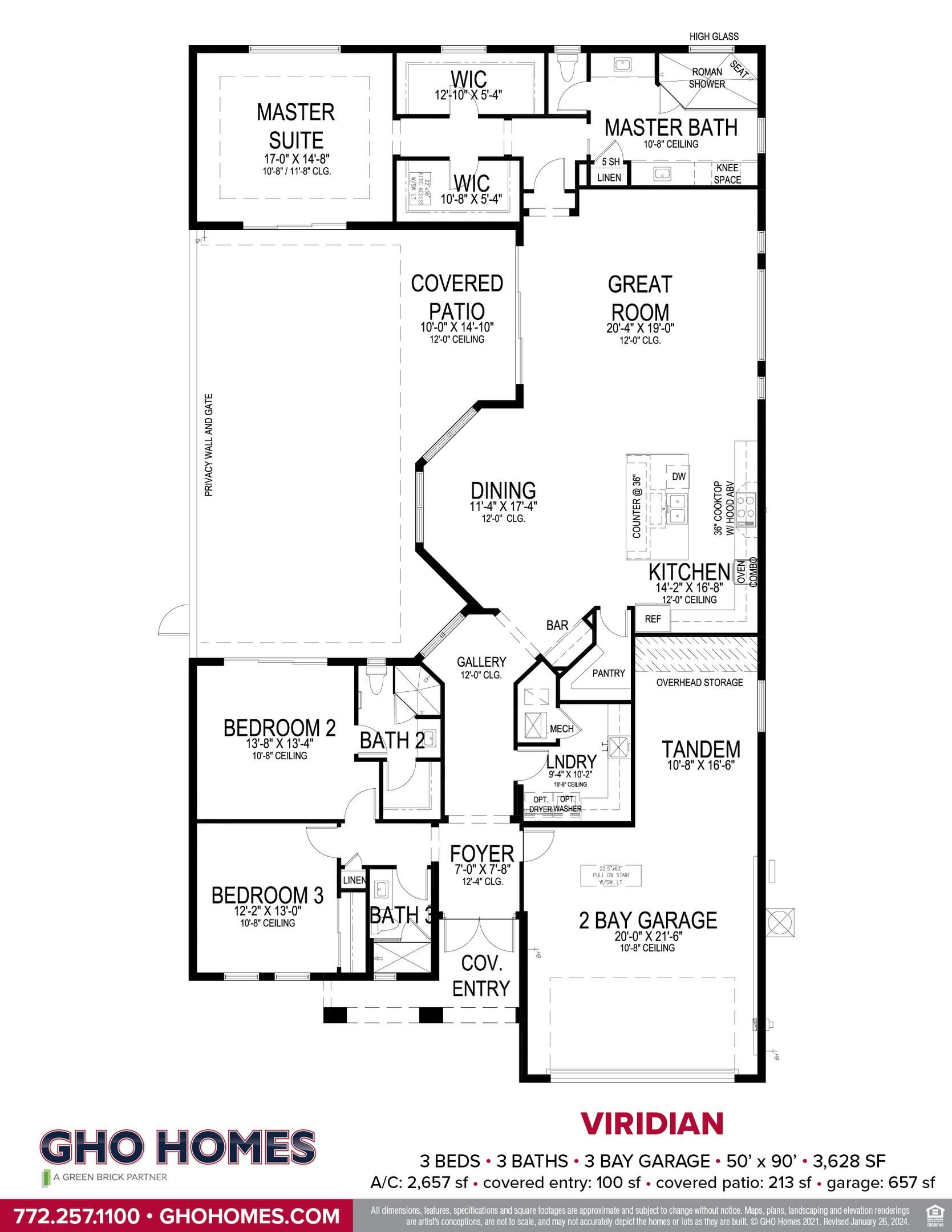 Viridian Floorplan