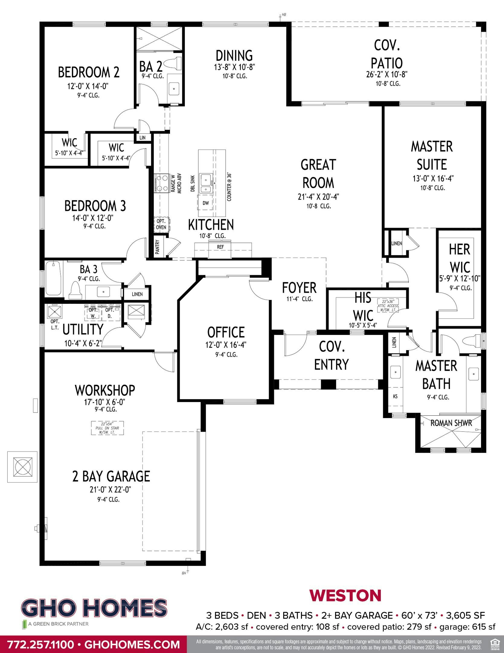 Weston Floorplan