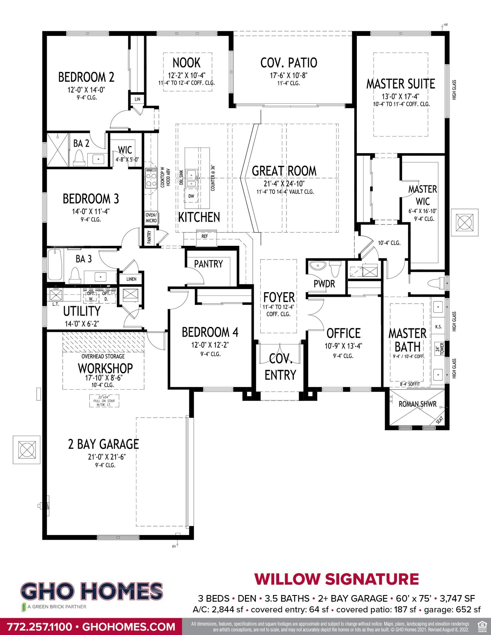 Willow Signature Floorplan