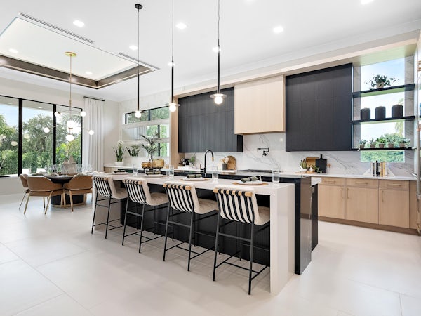 Kitchen to Dining | Keenan Model Kitchen to Dining | Keenan Model