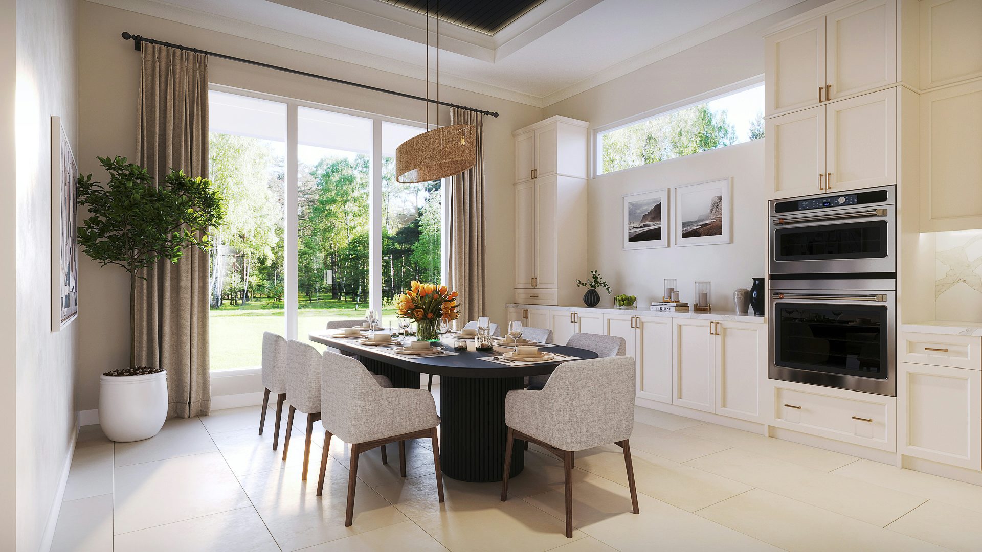 Dining virtual image | Caspian