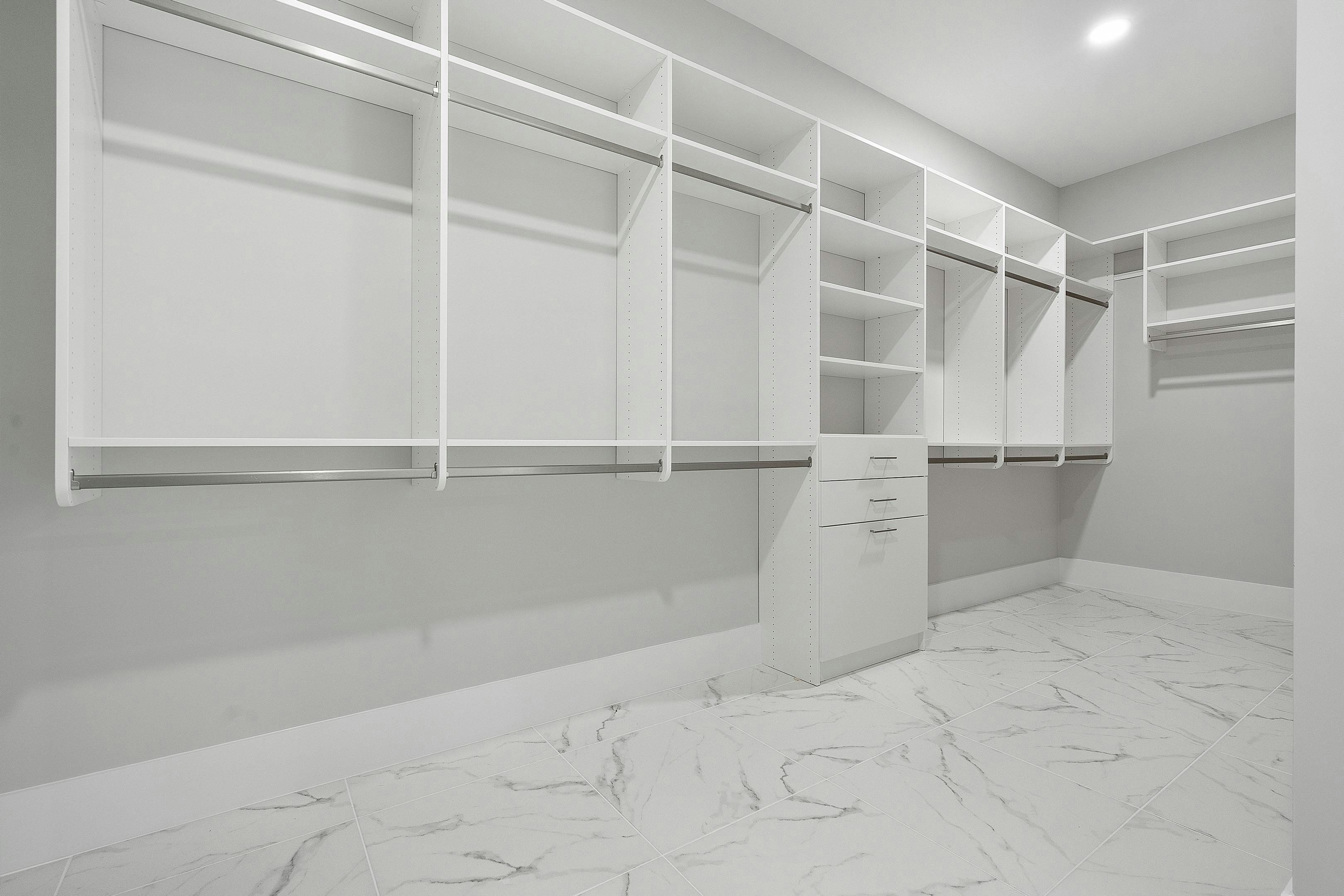 Master Walk-in Closet | Somerset Move-in Ready shown for reference