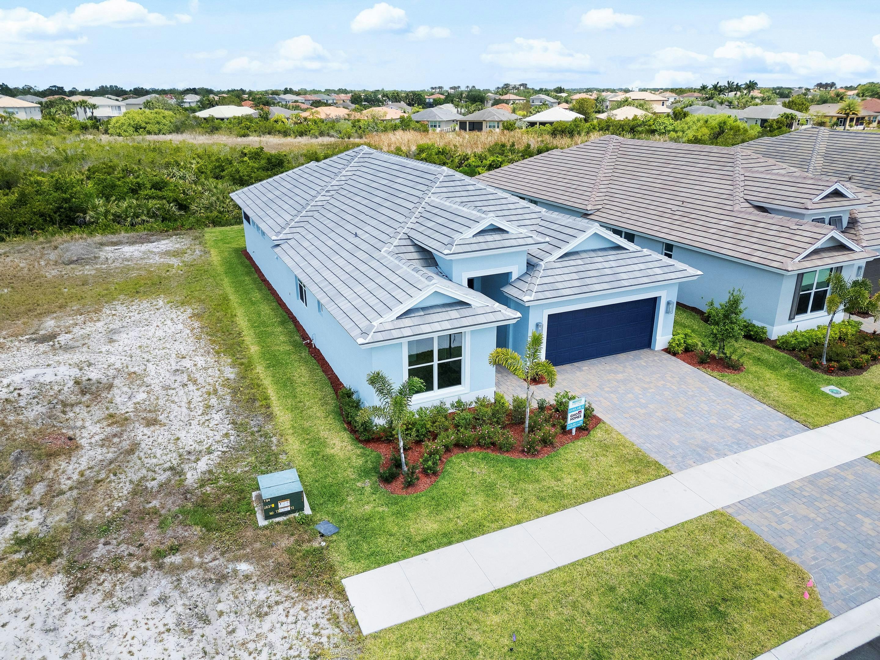 Aerial Elevation | 12471 SW Sunrise Lake Terrace