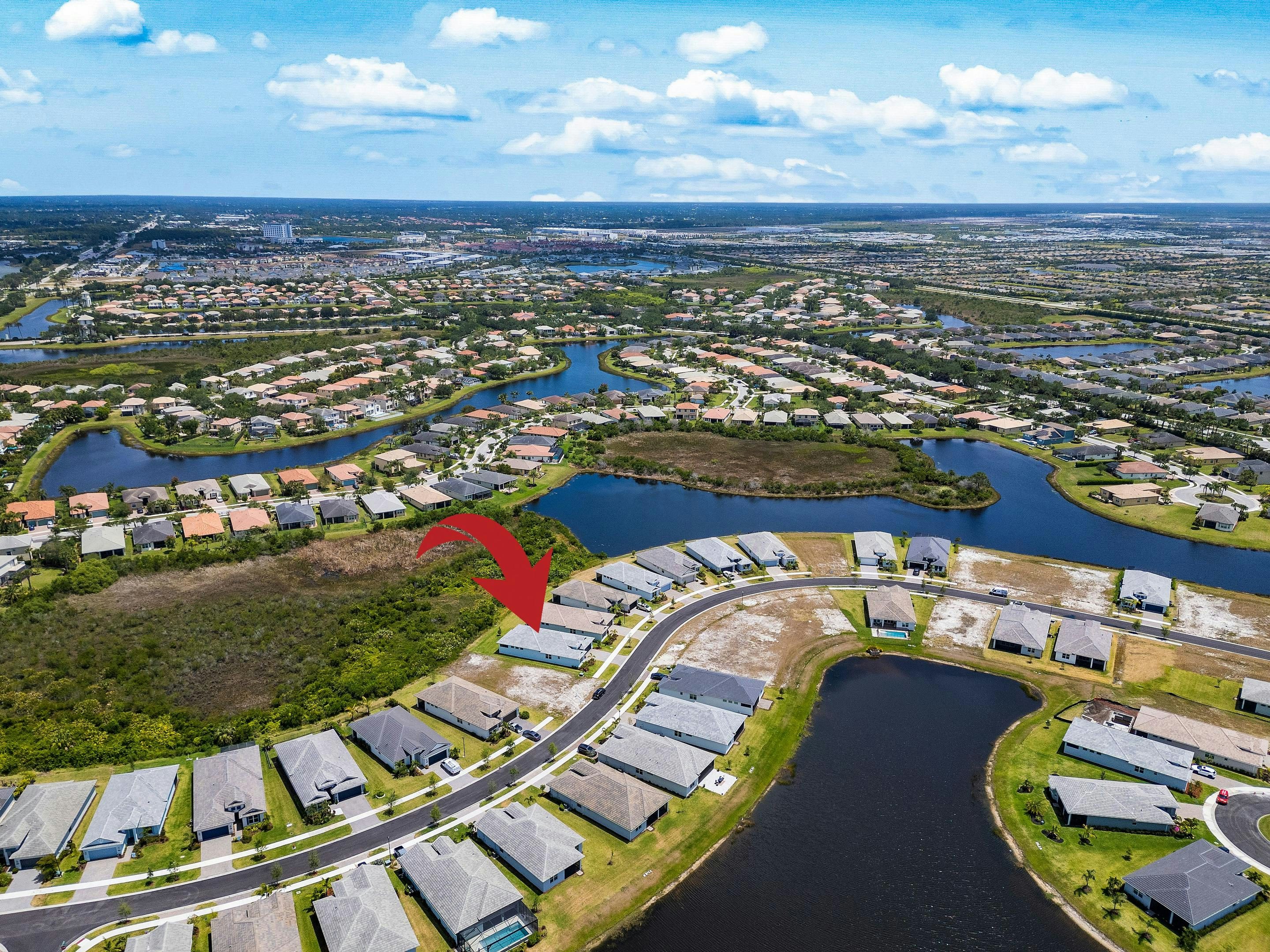 Aerial Locator | 12471 SW Sunrise Lake Terrace