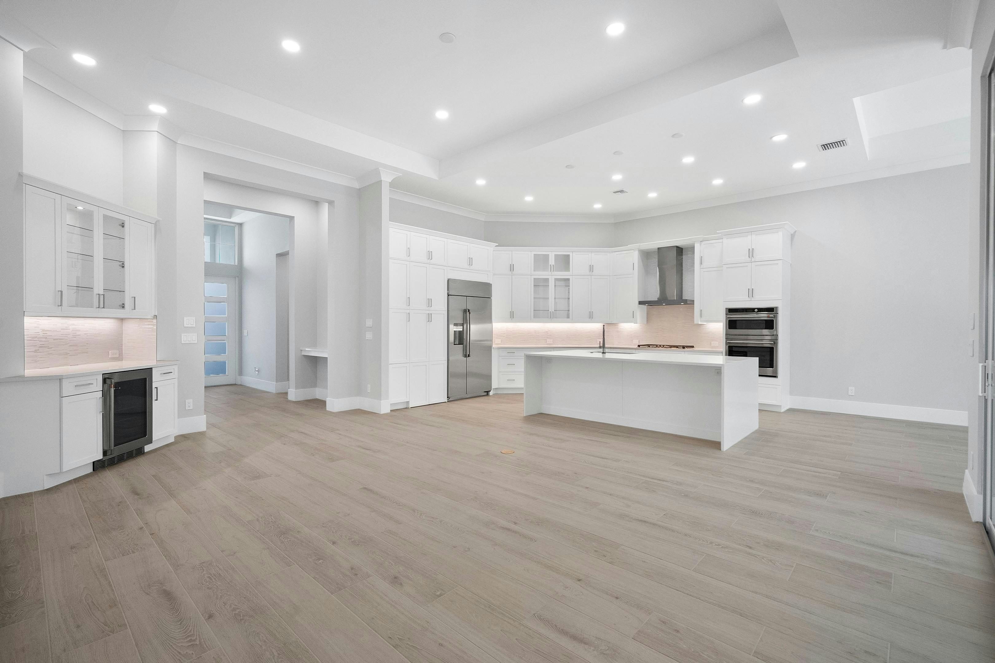 Great Room to Kitchen | 129 Strand Drive