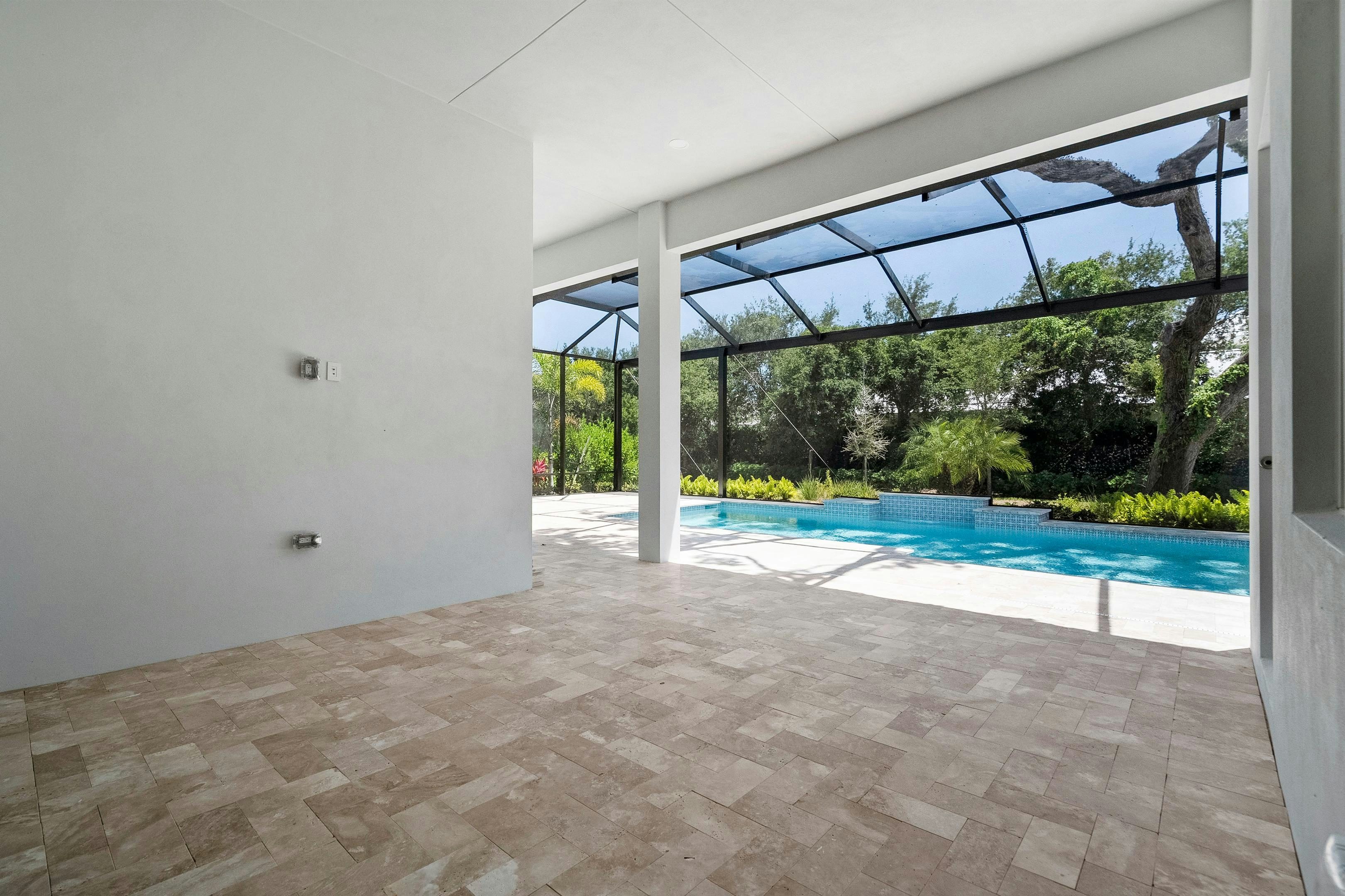 Lanai to Pool | 129 Strand Drive