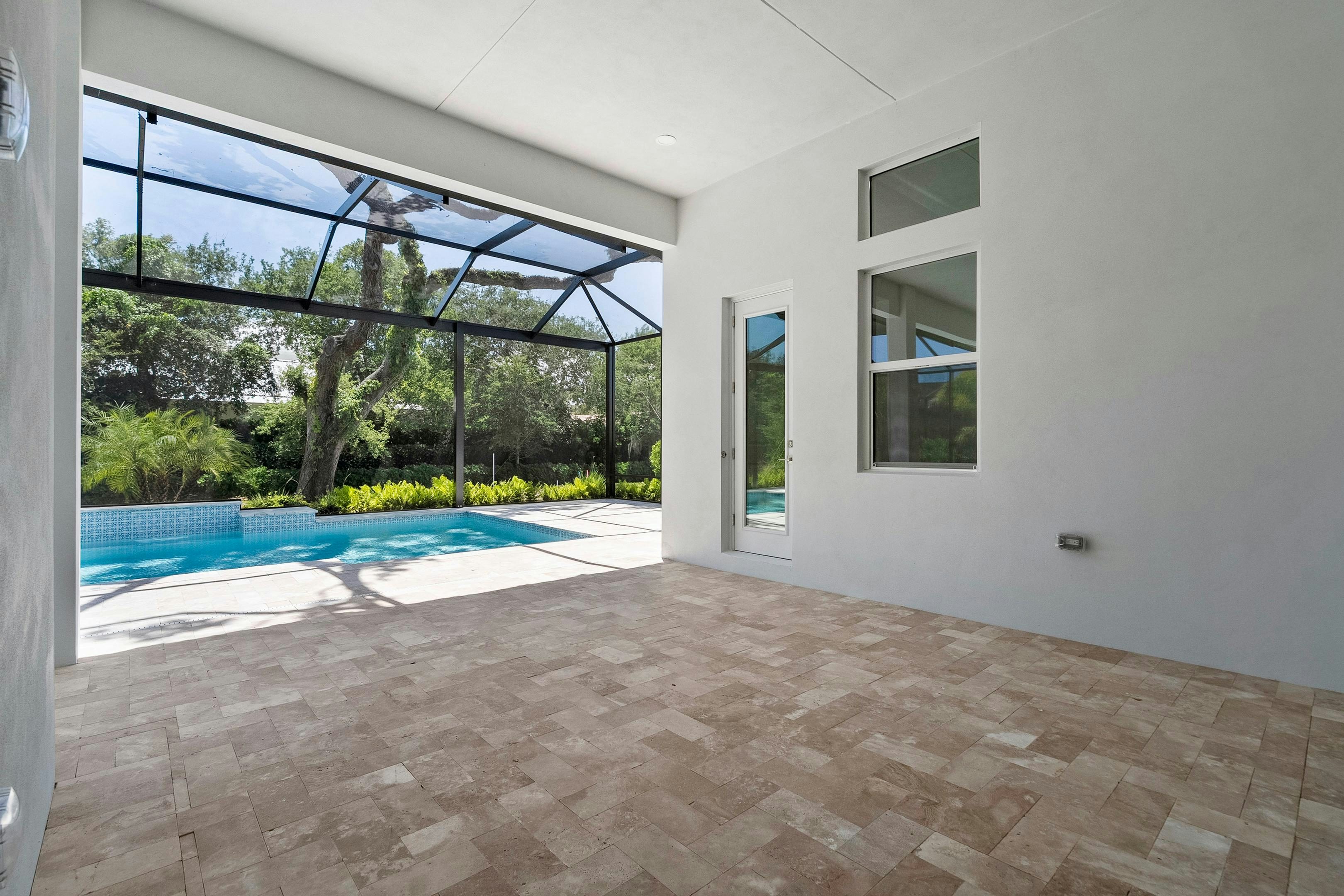 Lanai to Pool | 129 Strand Drive