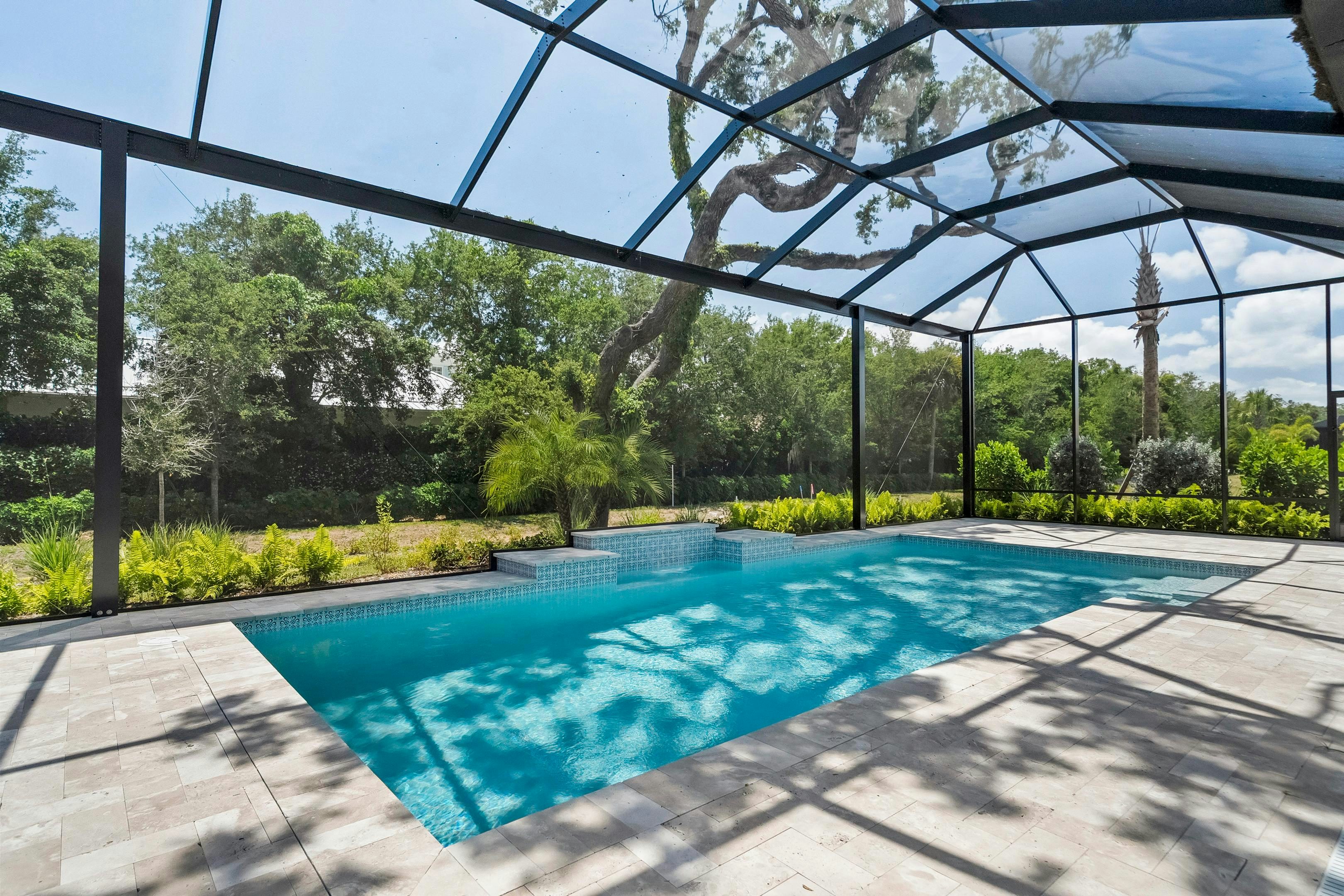 Screened Pool | 129 Strand Drive