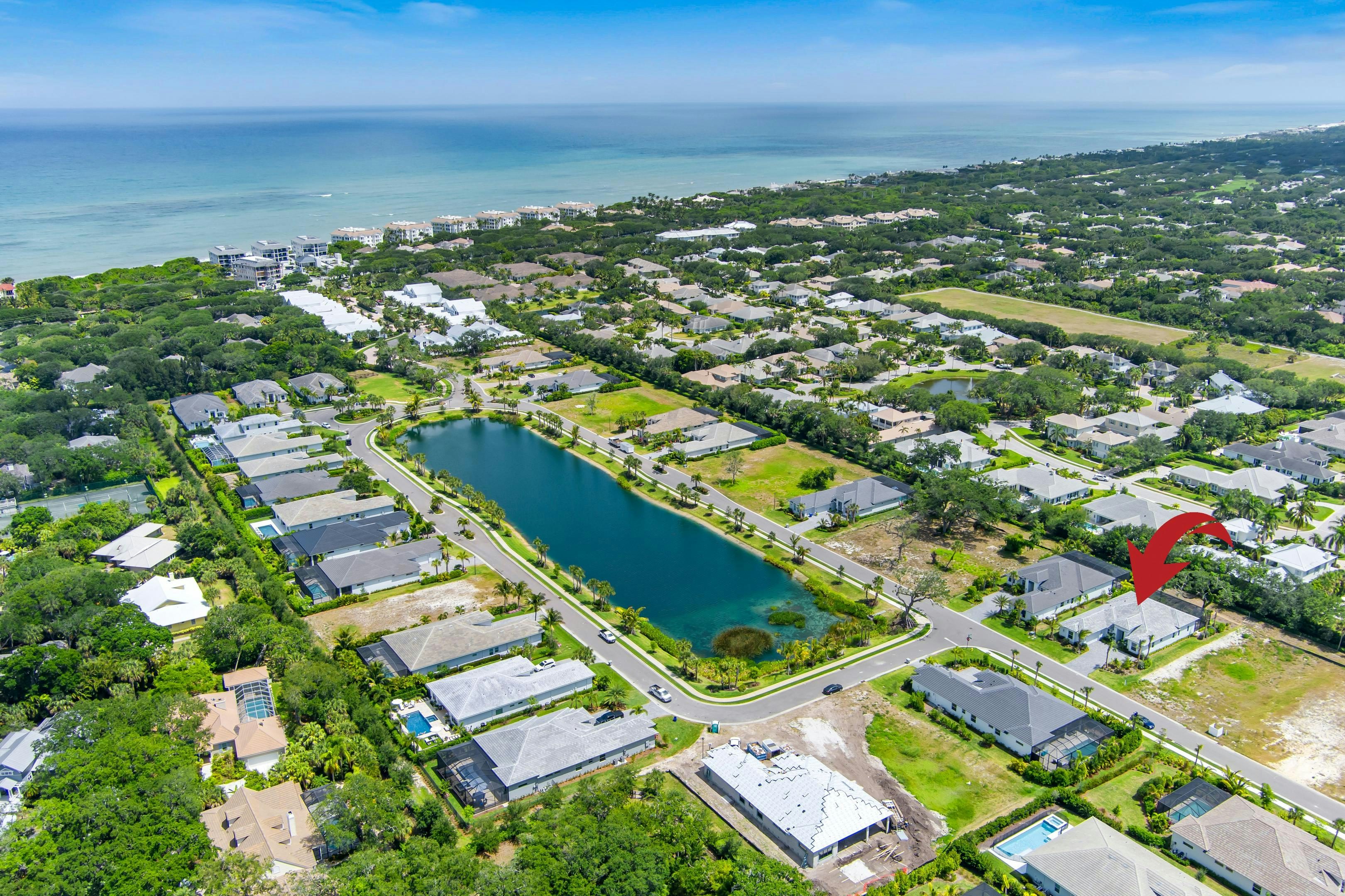 Aerial Locator | 129 Strand Drive