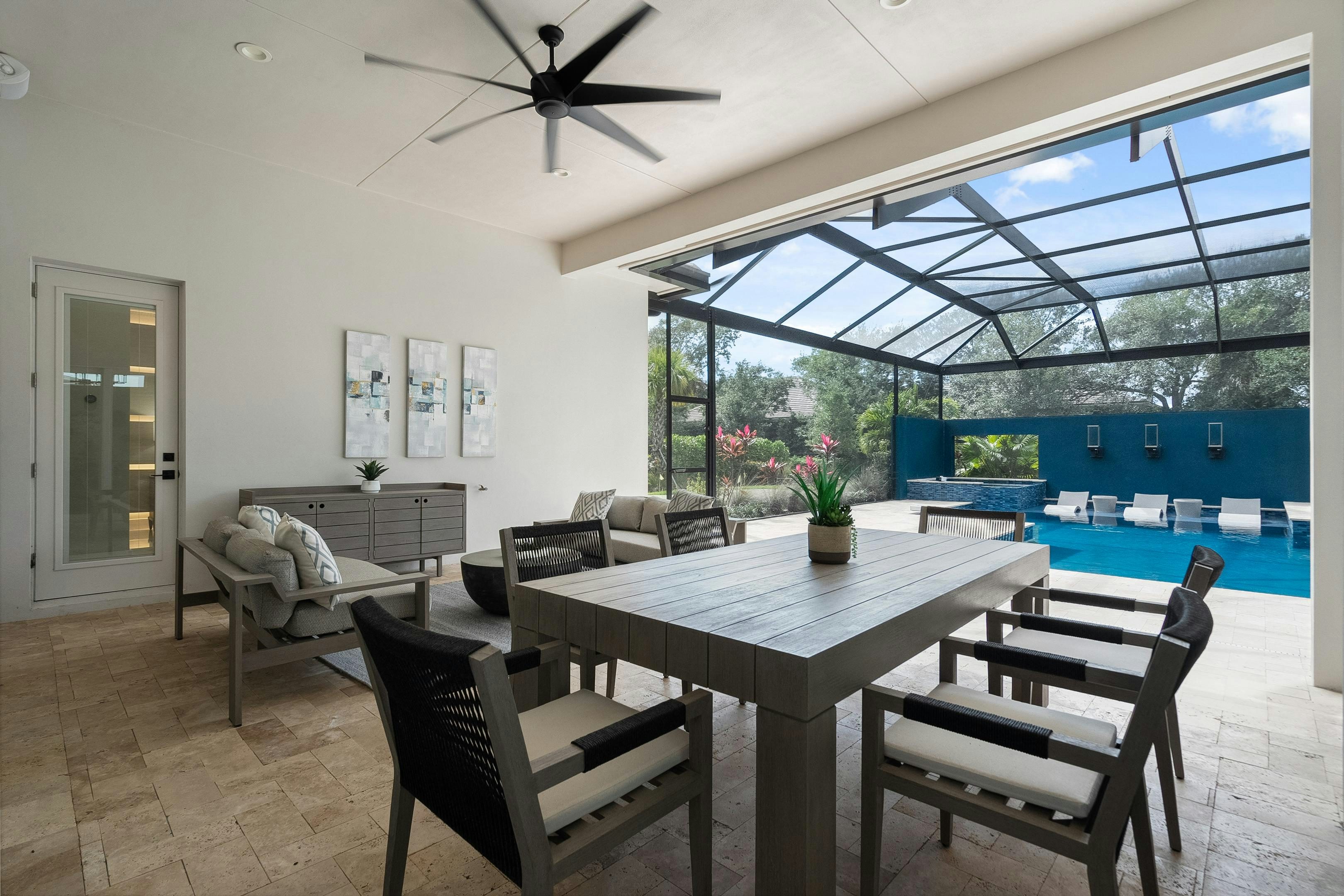 Lanai to Pool | 103 Strand Drive