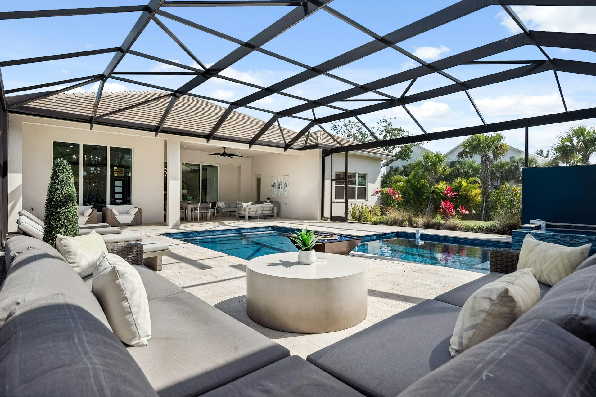 Pool to Lanai | 103 Strand Drive Pool to Lanai | 103 Strand Drive