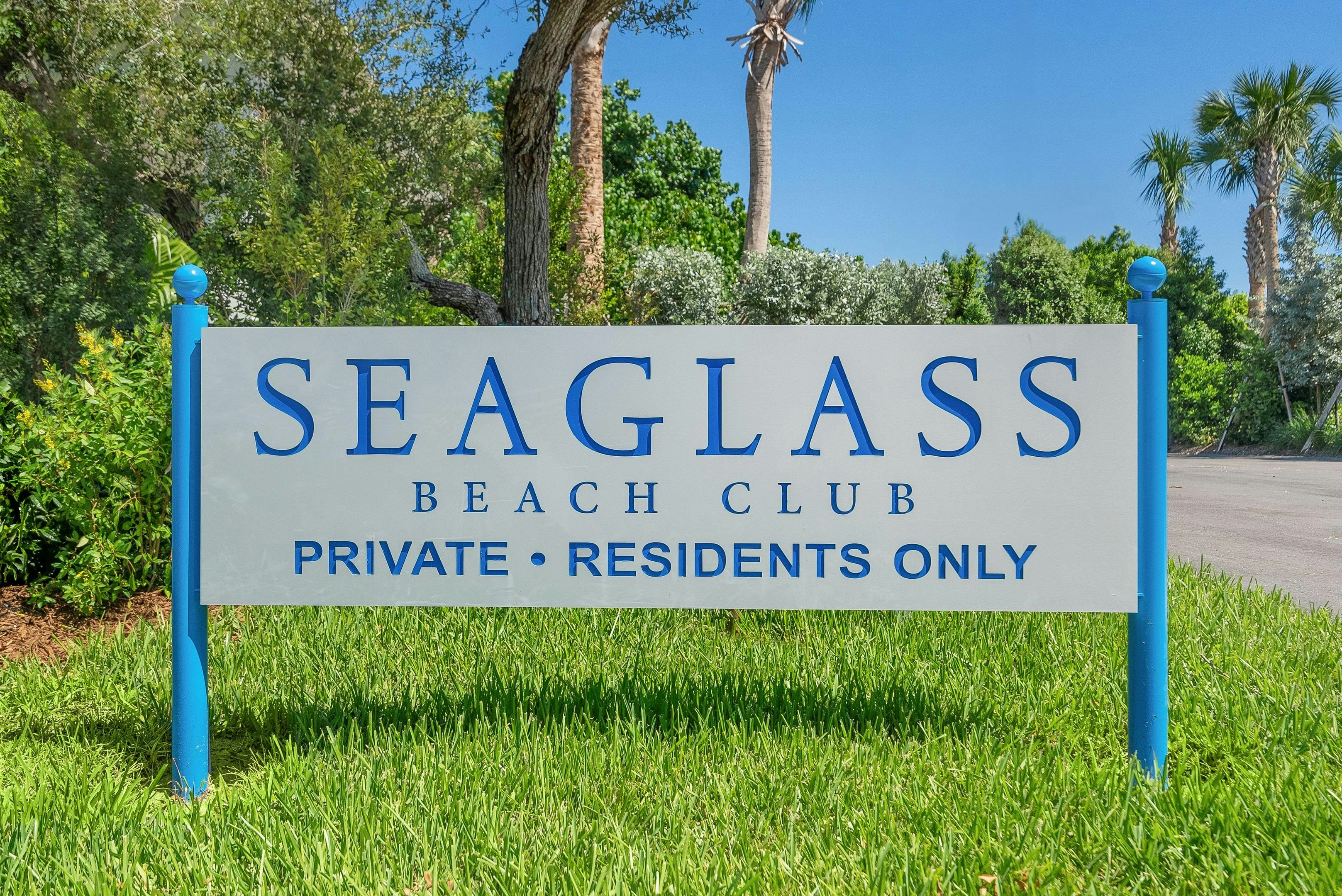 Private Resident Only Beach Club | Seaglass