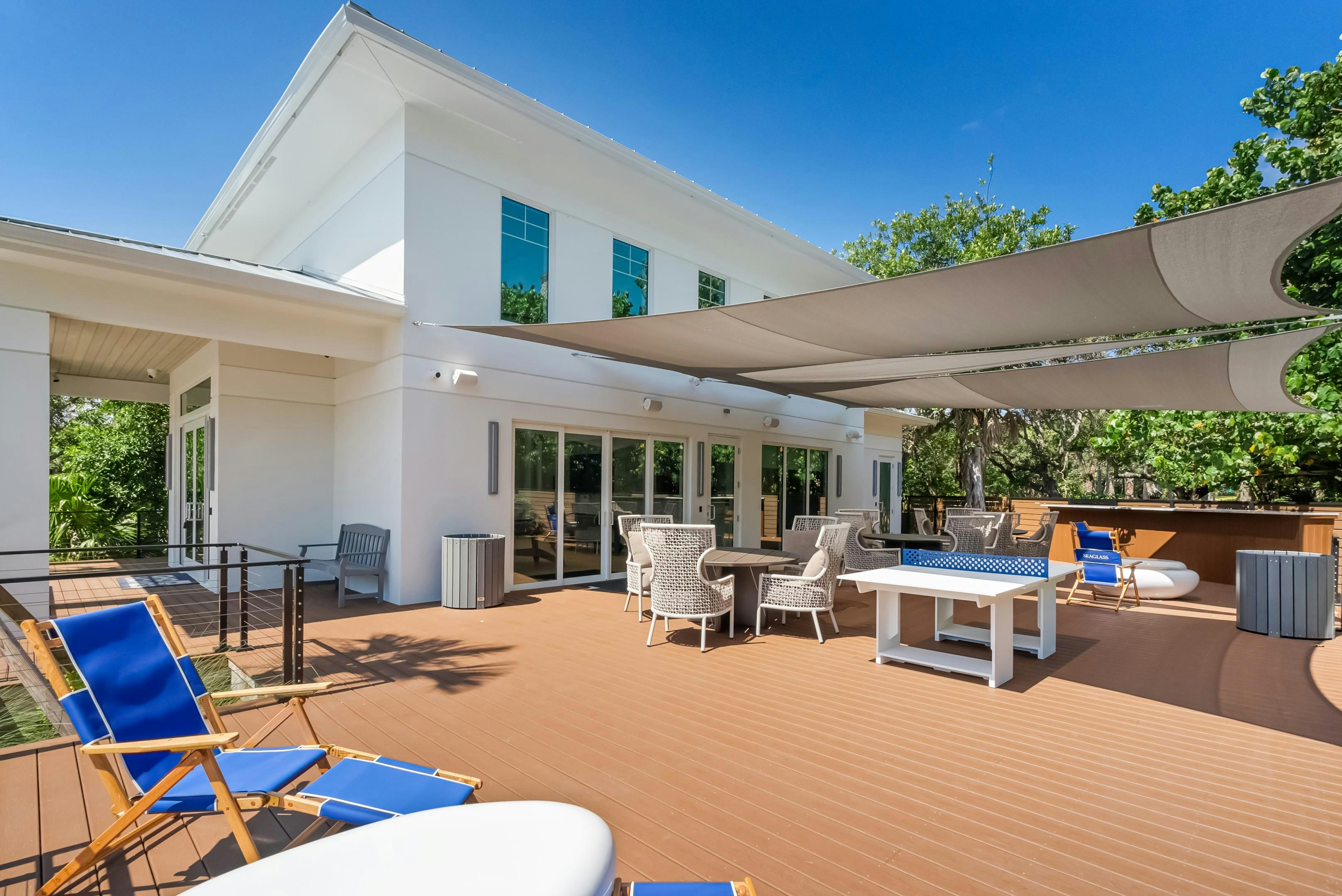 Outside Seating | Seaglass Beach Club